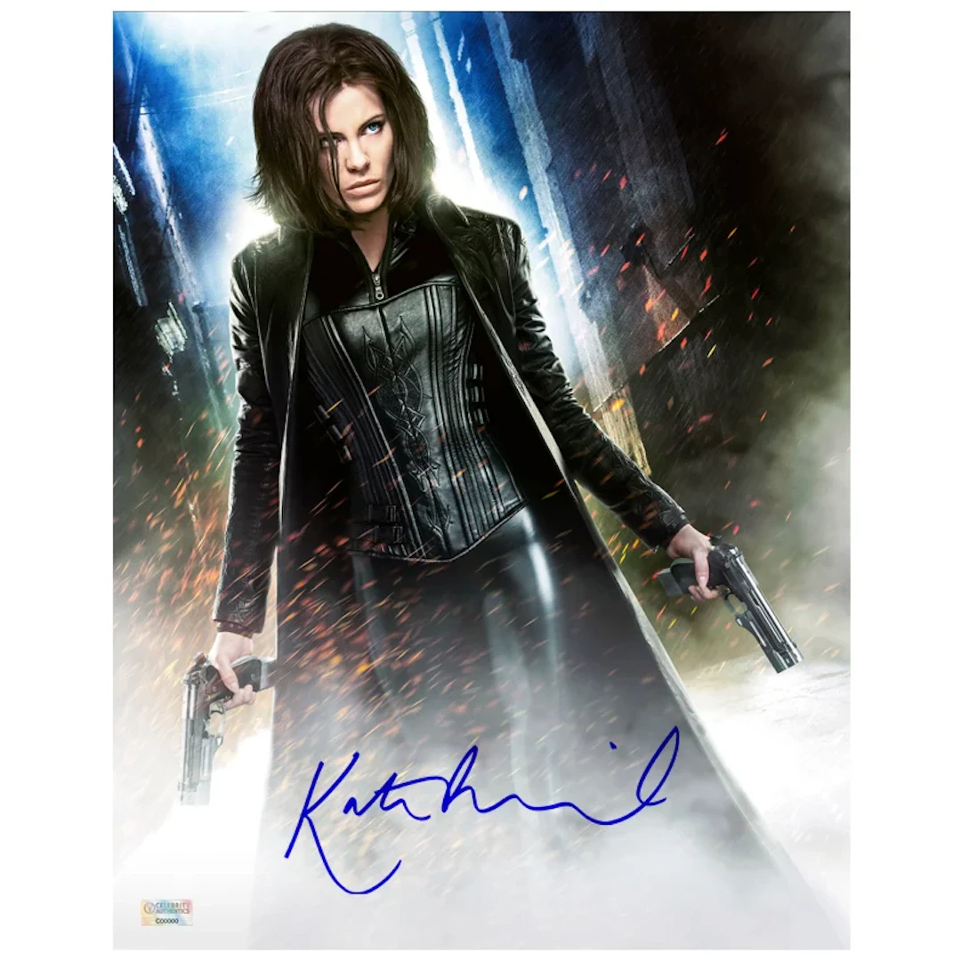 Kate Beckinsale Autographed 2012 Underworld Awakening Selene Death