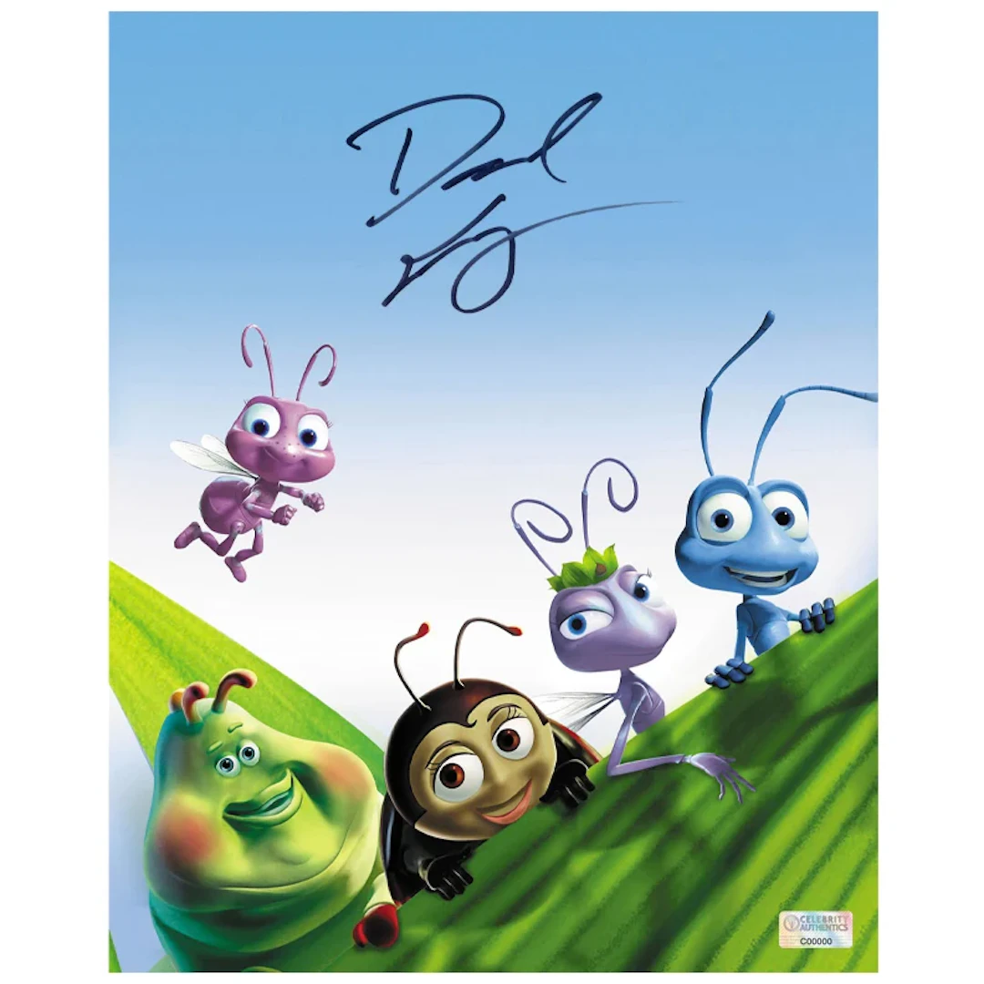 Dave Foley Autographed 1998 A Bug's Life Cast 8x10 Photo