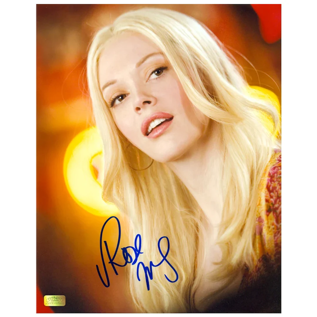 Rose McGowan Autographed Death Proof Pam 8×10 Photo
