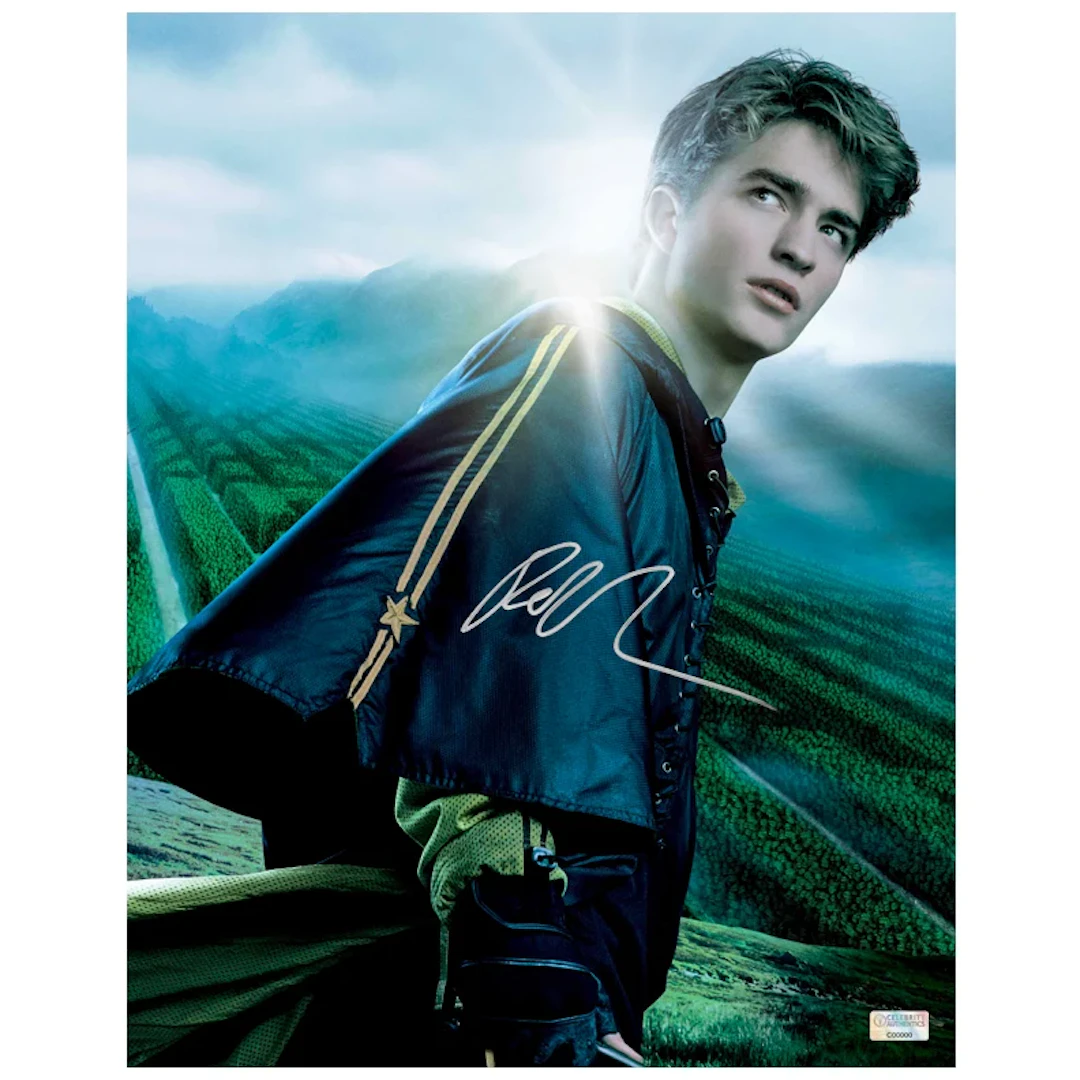 Robert Pattinson Autographed 2005 Harry Potter and The Goblet of Fire