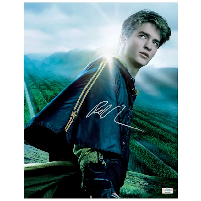 Robert Pattinson Autographed 2005 Harry Potter and The Goblet of Fire