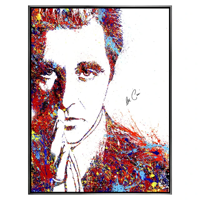 Al Pacino Autographed Michael Ferrari The Godfather Michael Corleone