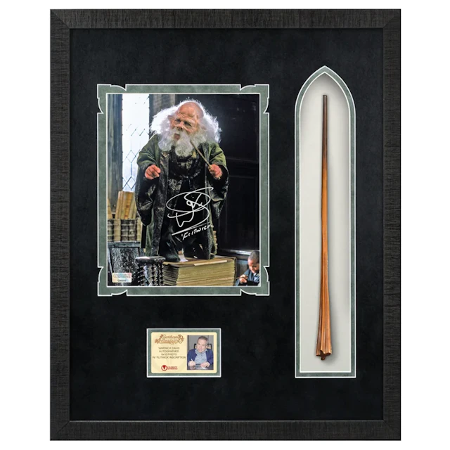 Warwick Davis Autographed Harry Potter Professor Flitwick 8×10 Photo