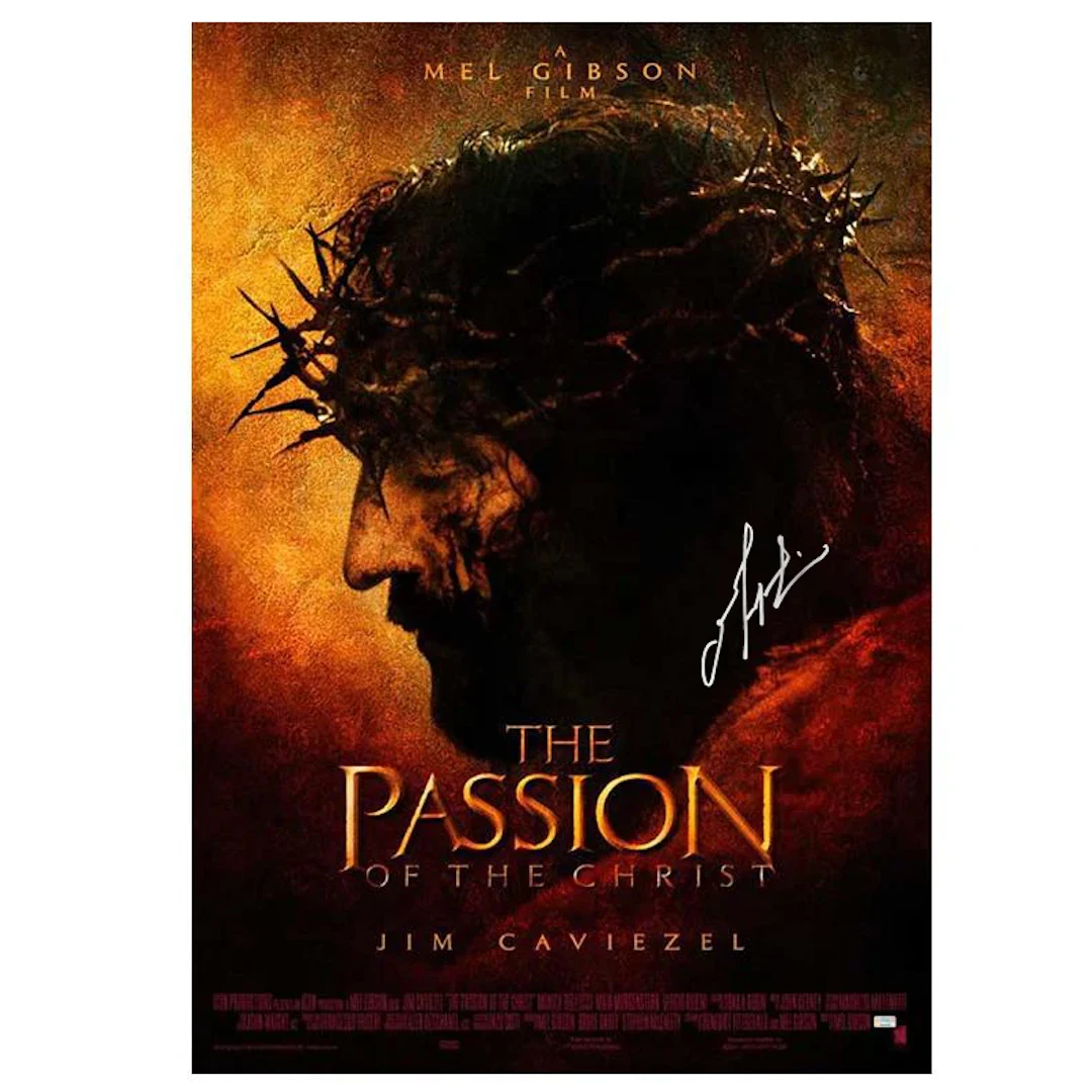Mel Gibson Autographed 2004 The Passion of the Christ Original 27x40