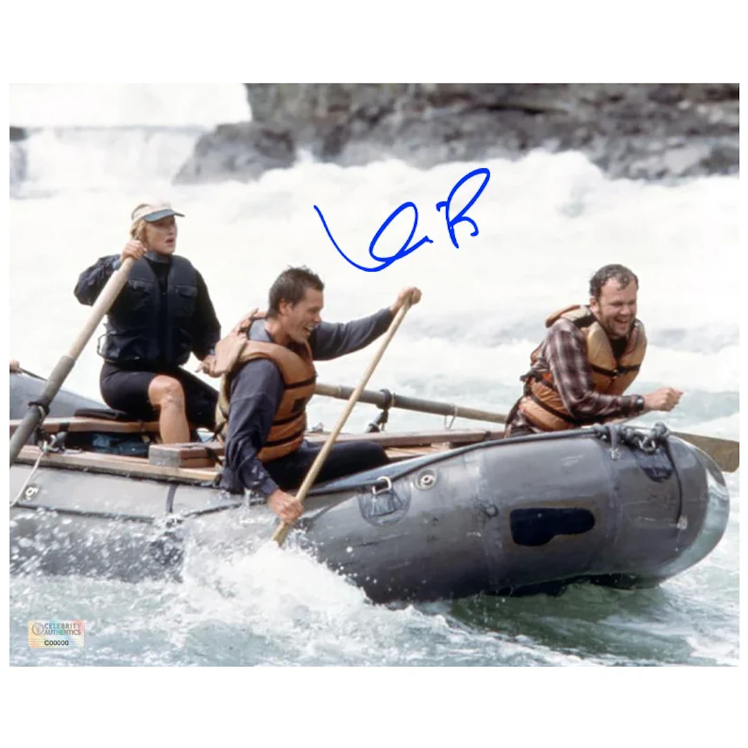 Kevin Bacon Autographed 1984 The River Wild 8x10 Scene Photo