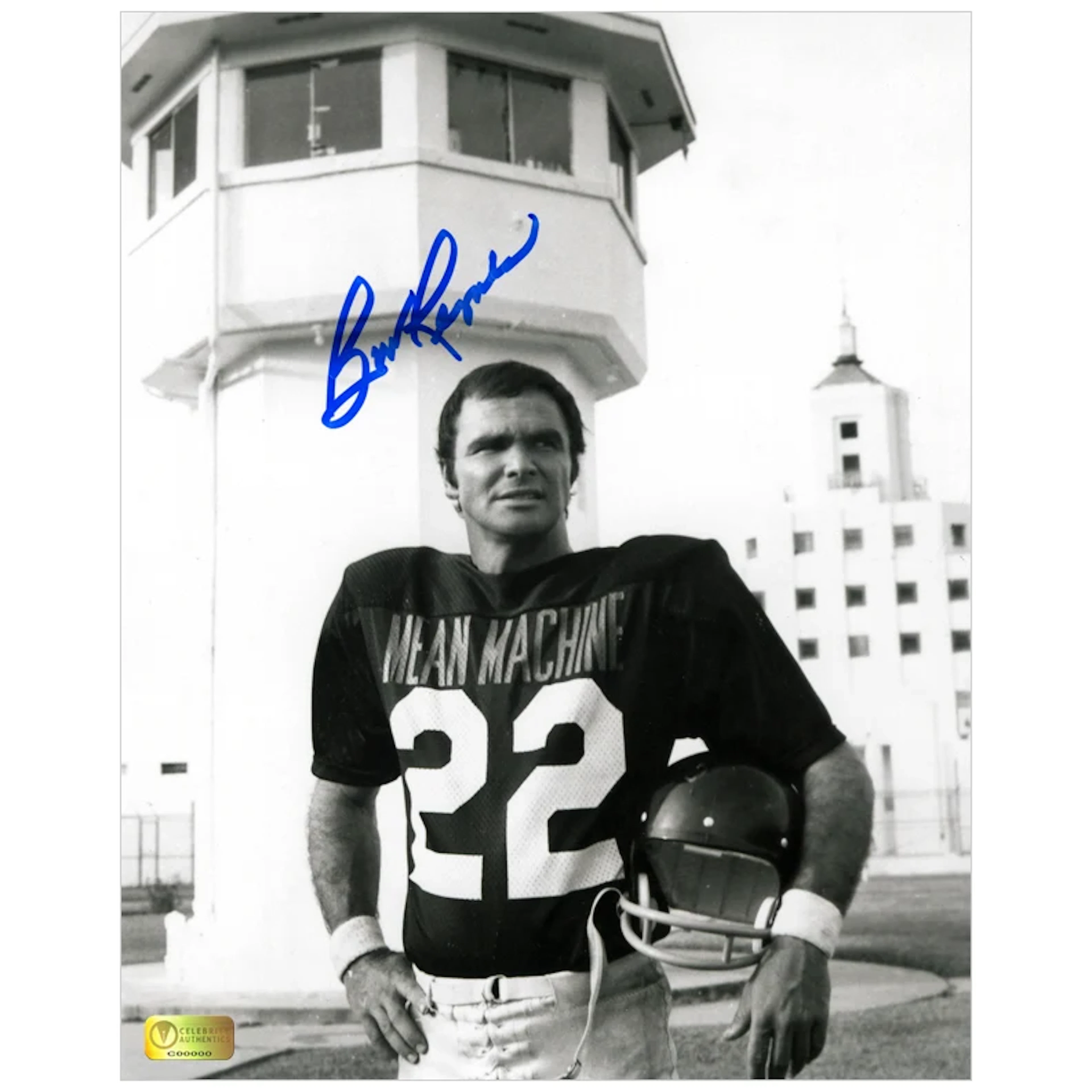 Burt Reynolds AutographedThe Longest Yard Mean Machine 8x10 Photo