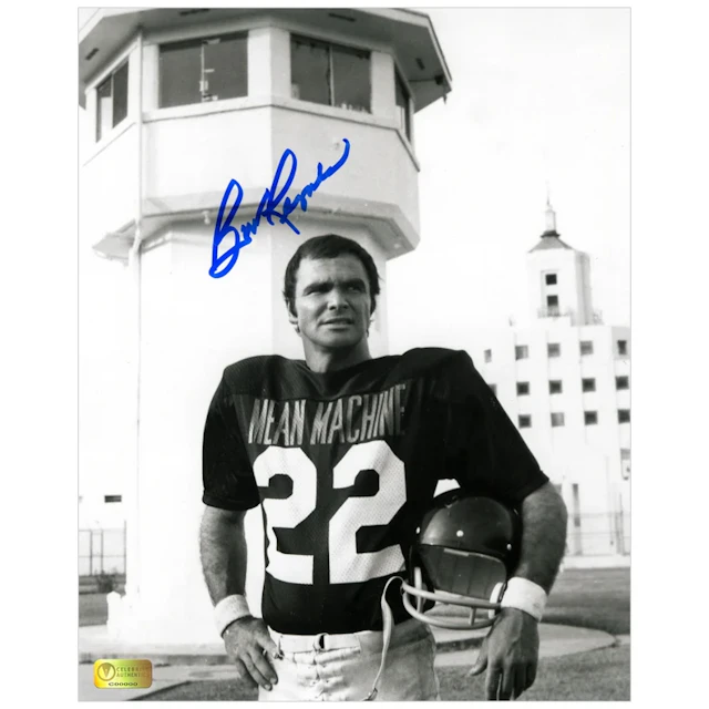 Burt Reynolds AutographedThe Longest Yard Mean Machine 8x10 Photo