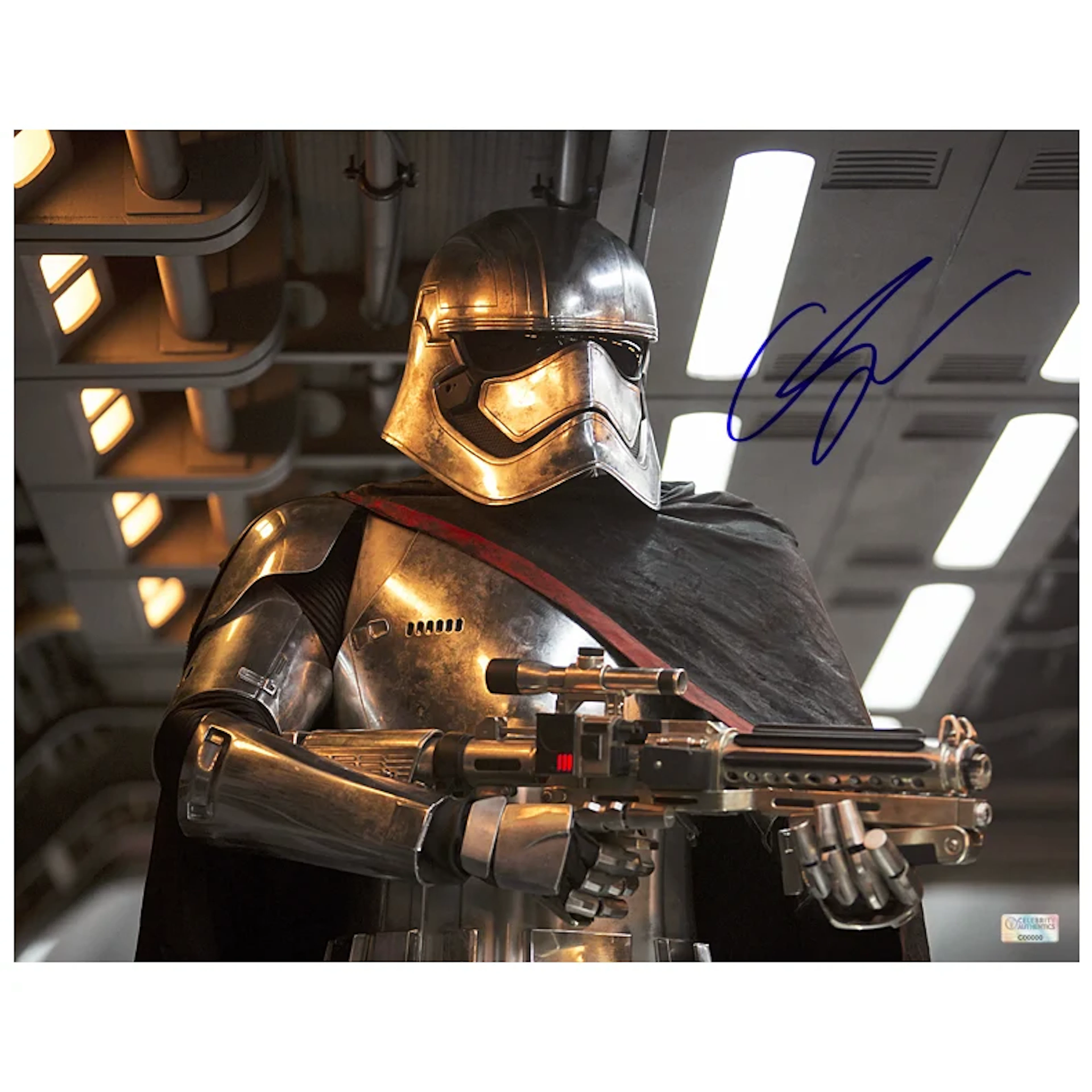 Gwendoline Christie Autographed Star Wars: The Force Awakens Captain