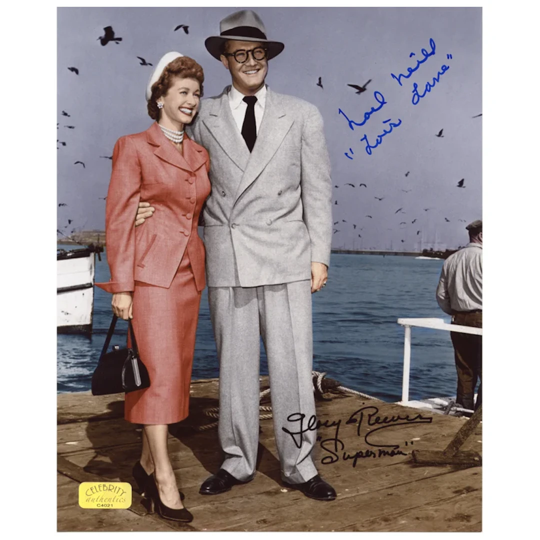 Noel Neill Autographed The Adventures of Superman George Reeves and