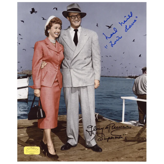 Noel Neill Autographed The Adventures of Superman George Reeves and