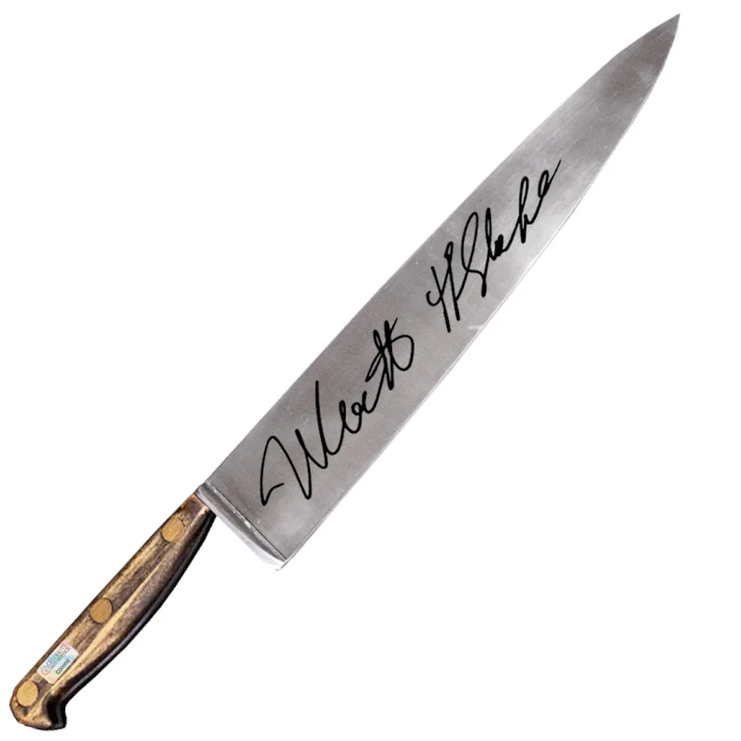 Nick Castle Autographed 1978 Halloween Prop Replica Butcher Knife