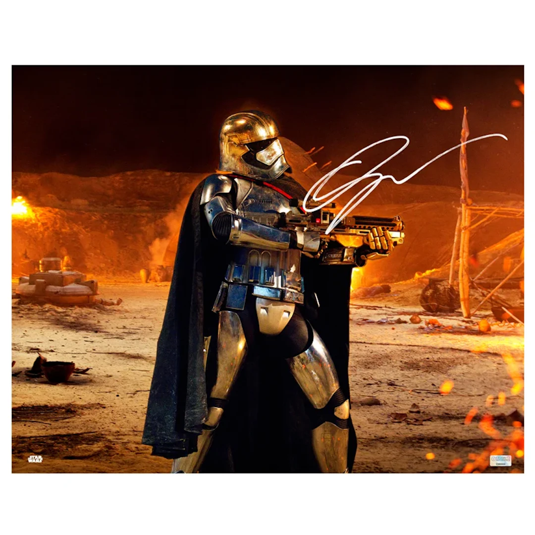 Gwendoline Christie Autographed Star Wars: The Force Awakens Attack
