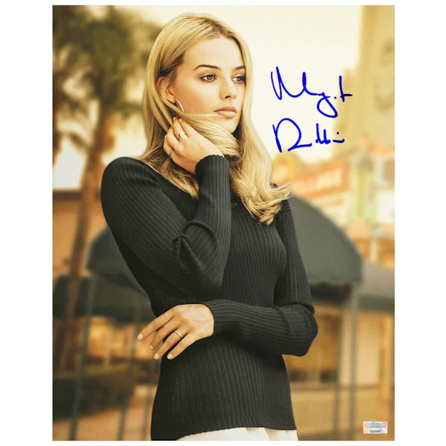 Margot Robbie Autographed Once Upon a Time... In Hollywood 11×14 Sharon