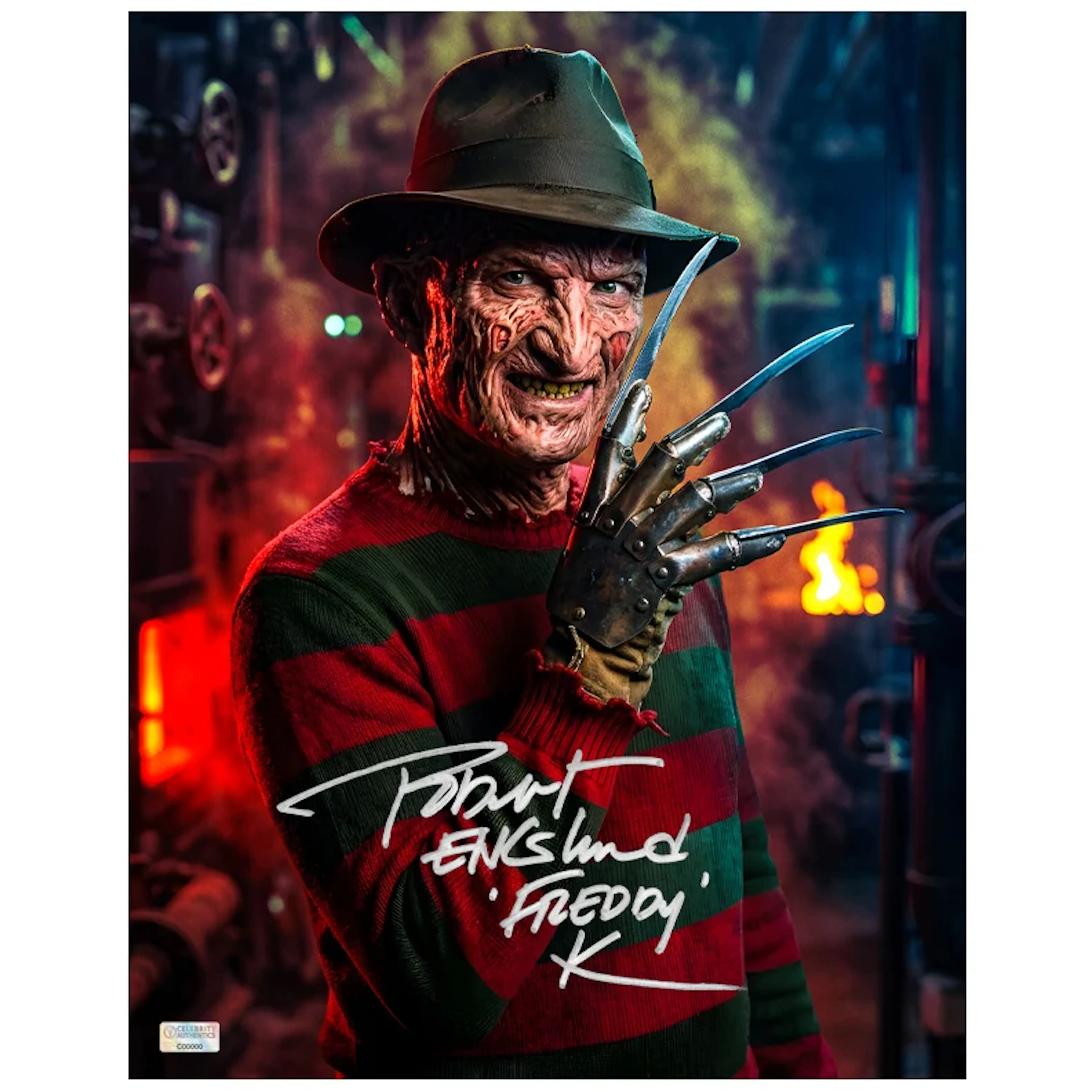 Robert Englund Autographed Nightmare on Elm Street Freddy Krueger 11x14 Photo