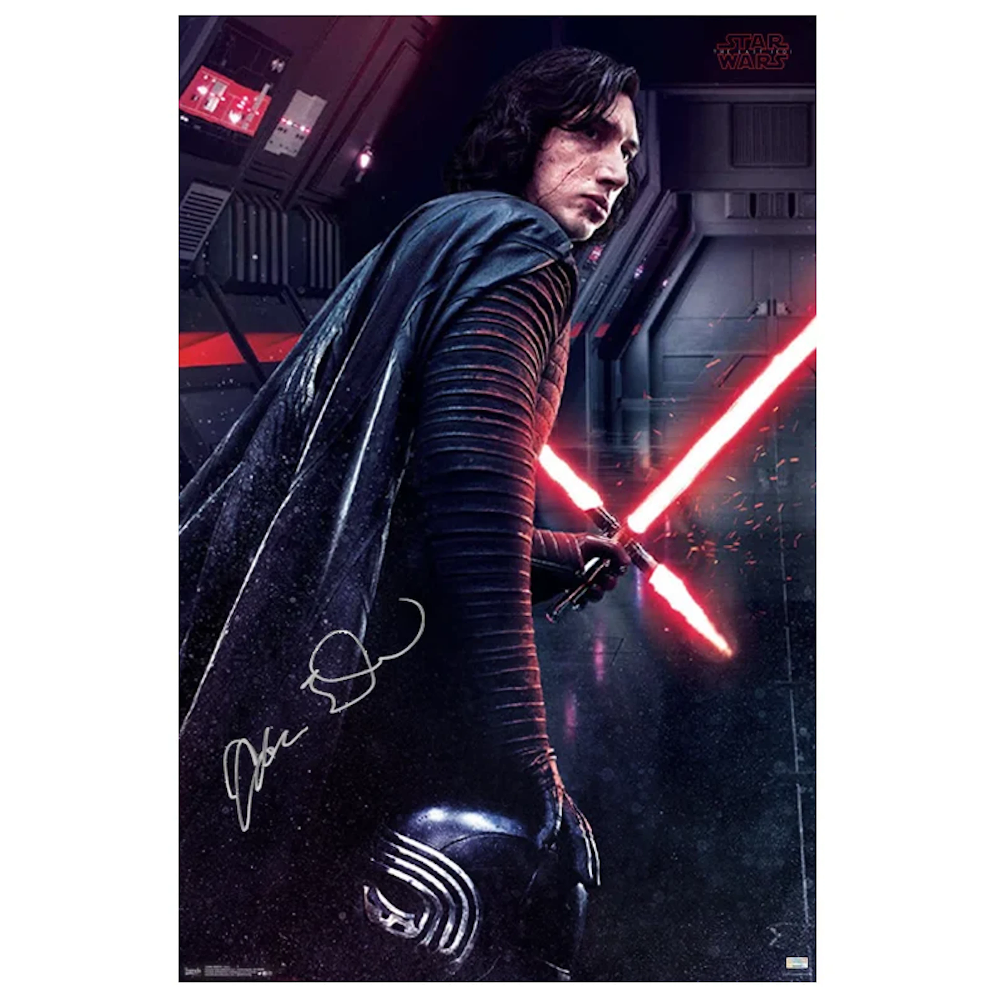Adam Driver Autographed Star Wars: The Last Jedi Kylo Ren Path Of