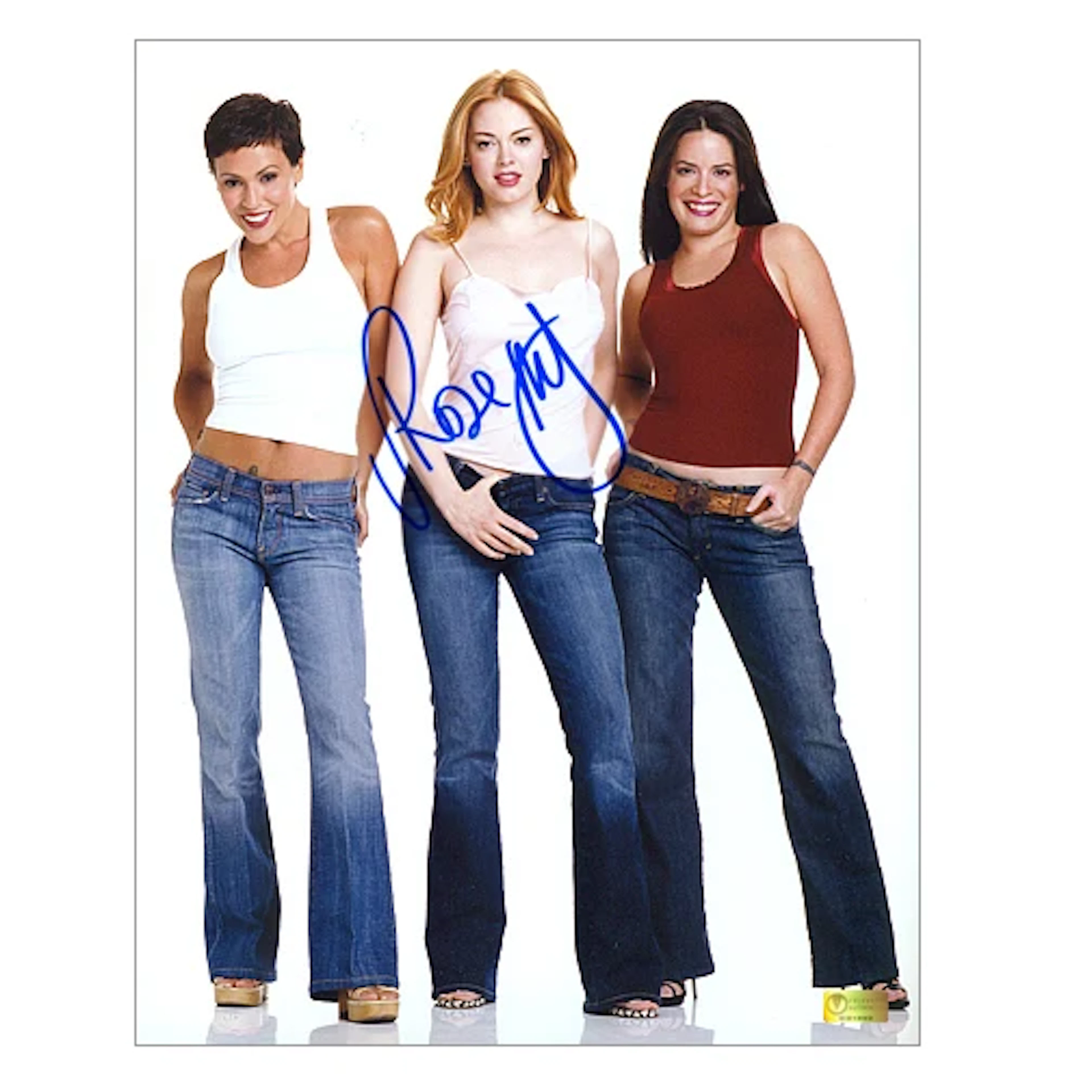 Rose McGowan Autographed The Ones Charmed 8x10 Studio Photo