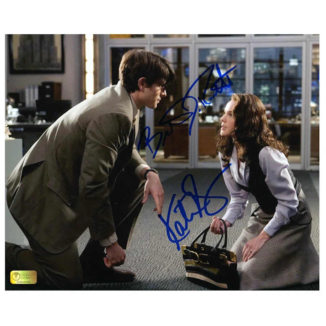 Brandon Routh and Kate Bosworth Autographed Superman Returns Daily