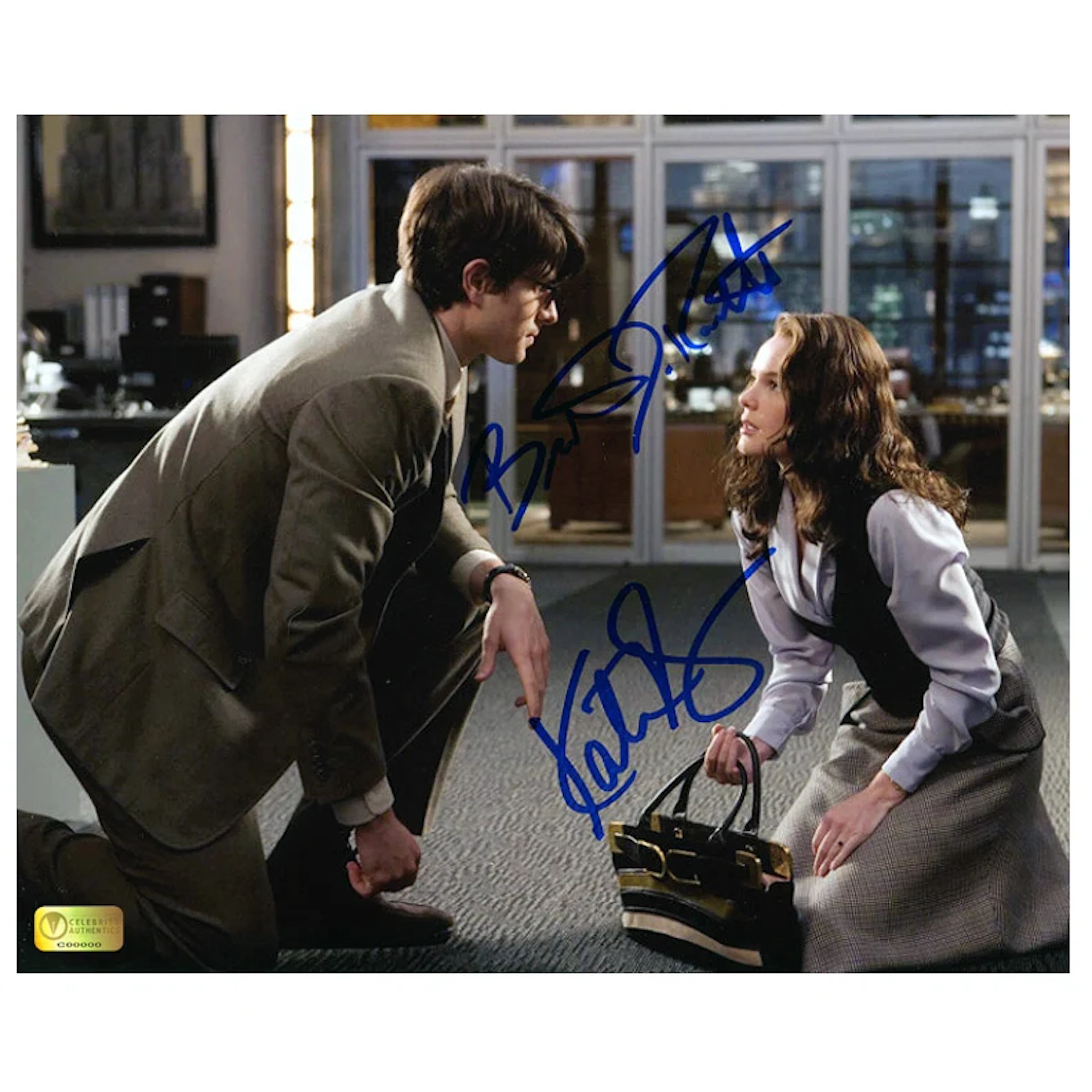Brandon Routh and Kate Bosworth Autographed Superman Returns Daily