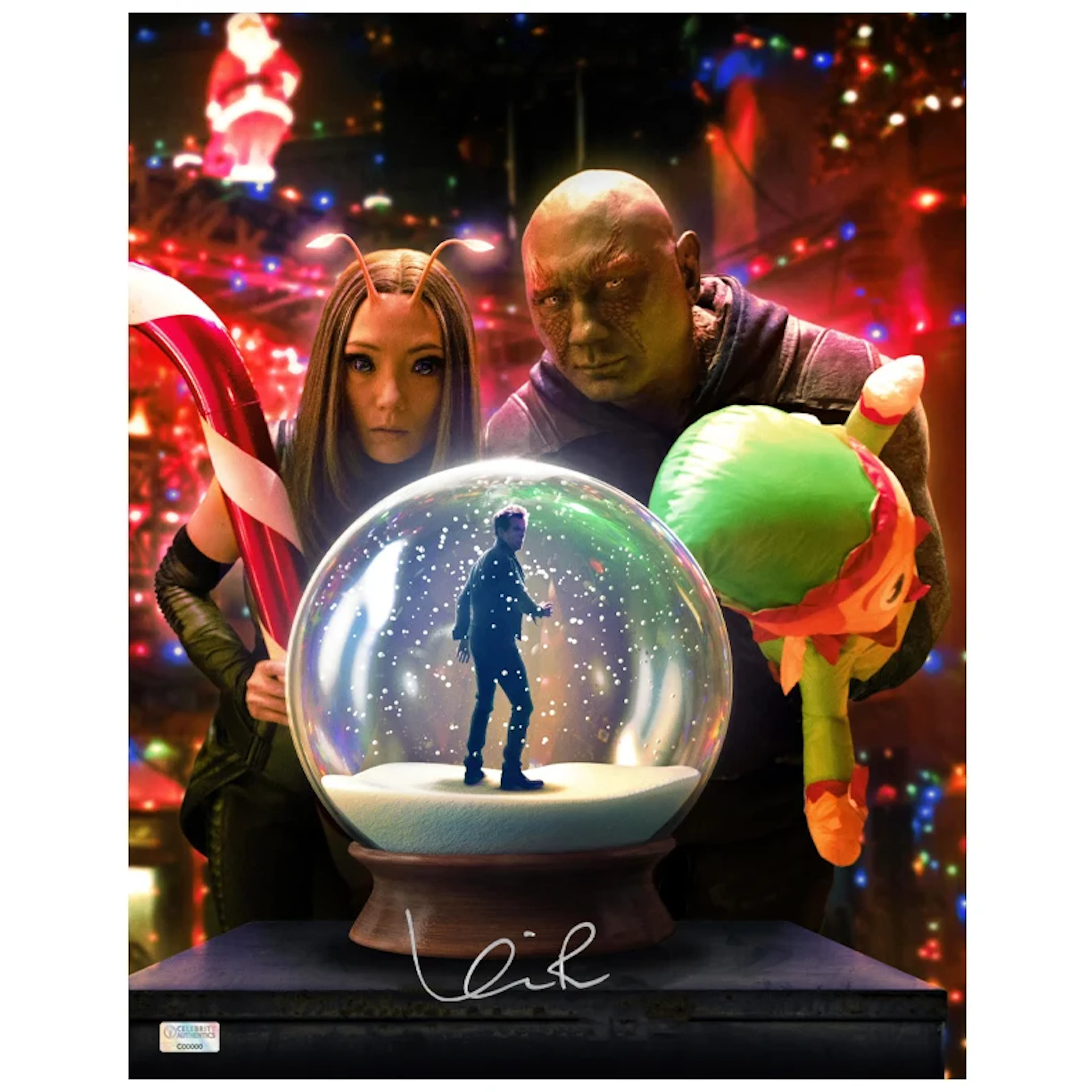 Kevin Bacon Autographed 2022 The Guardians of the Galaxy Holiday Special
