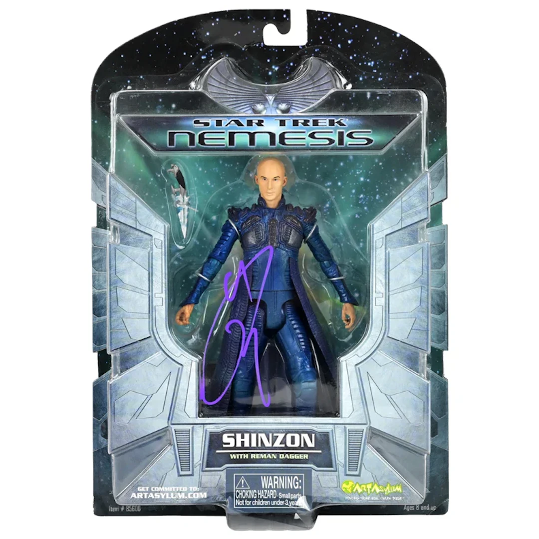 Tom Hardy Autographed Star Trek Nemesis Shinzon Action Figure