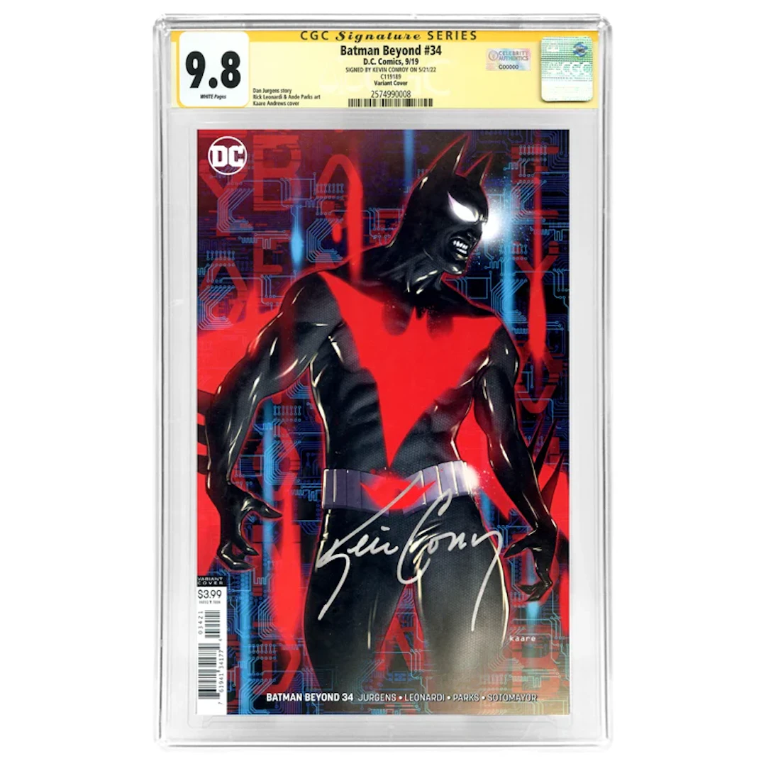 Kevin Conroy Autographed 2019 Batman Beyond # 34 CGC SS 9.8 (mint)