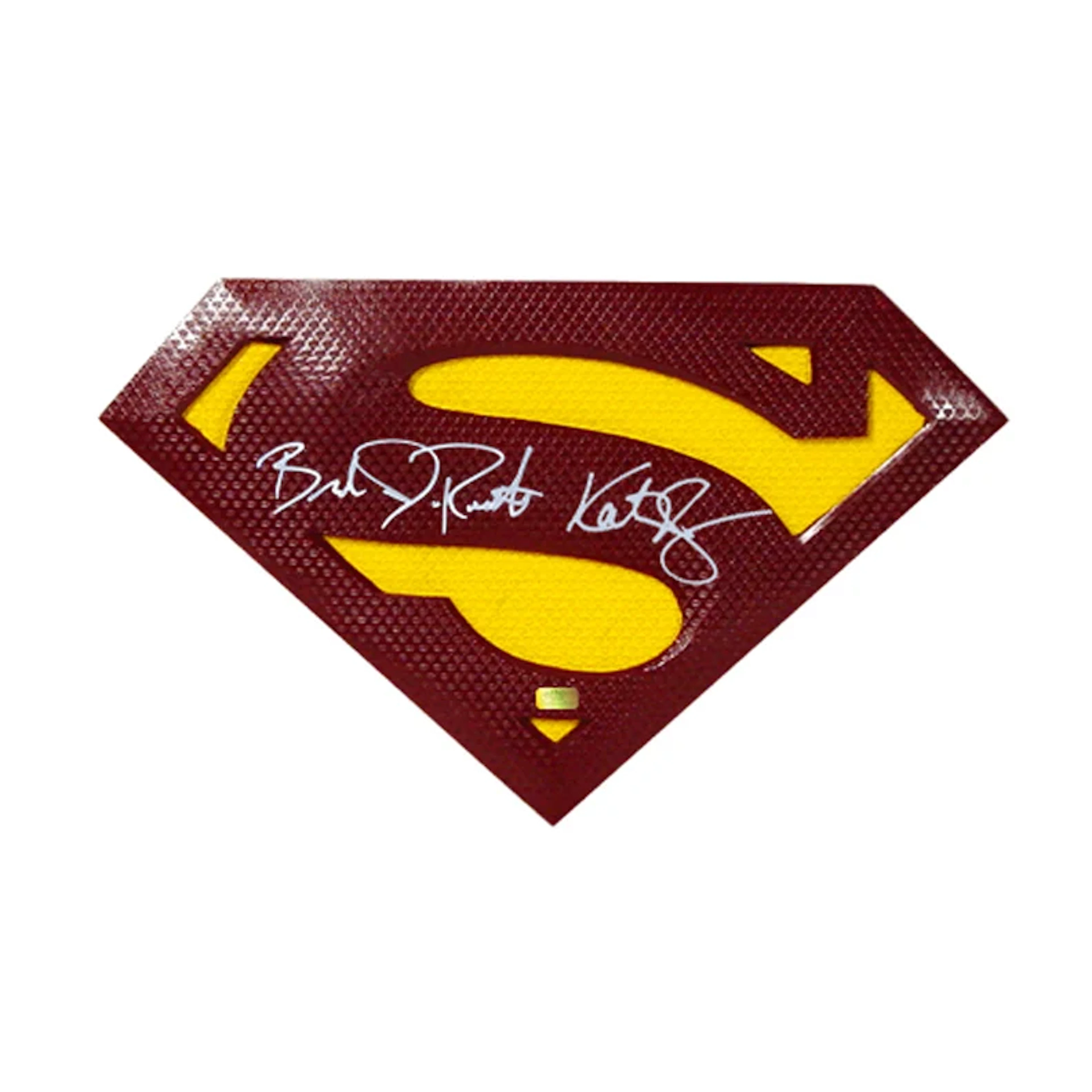Brandon Routh and Kate Bosworth Autographed Superman Returns Superman