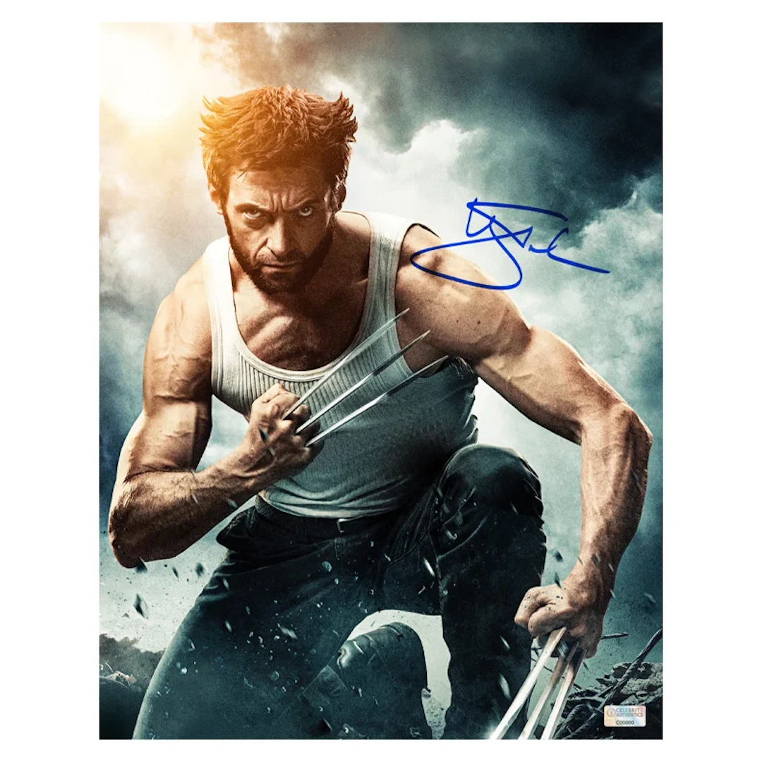 Hugh Jackman Autographed 2009 X-Men Origins: Wolverine Engaged for