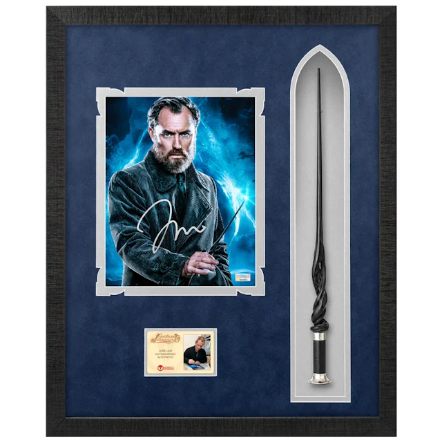 Jude Law Autographed Fantastic Beasts Albus Dumbledore 8×10 Photo