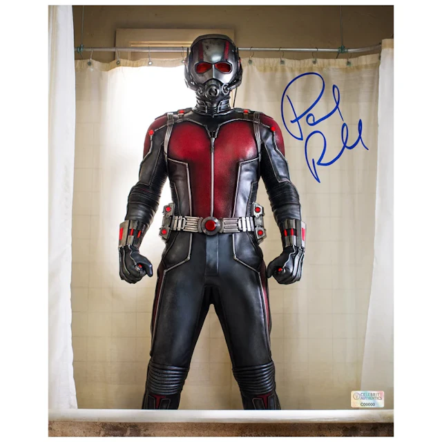 Paul Rudd Autographed Ant-Man 8×10 Photo