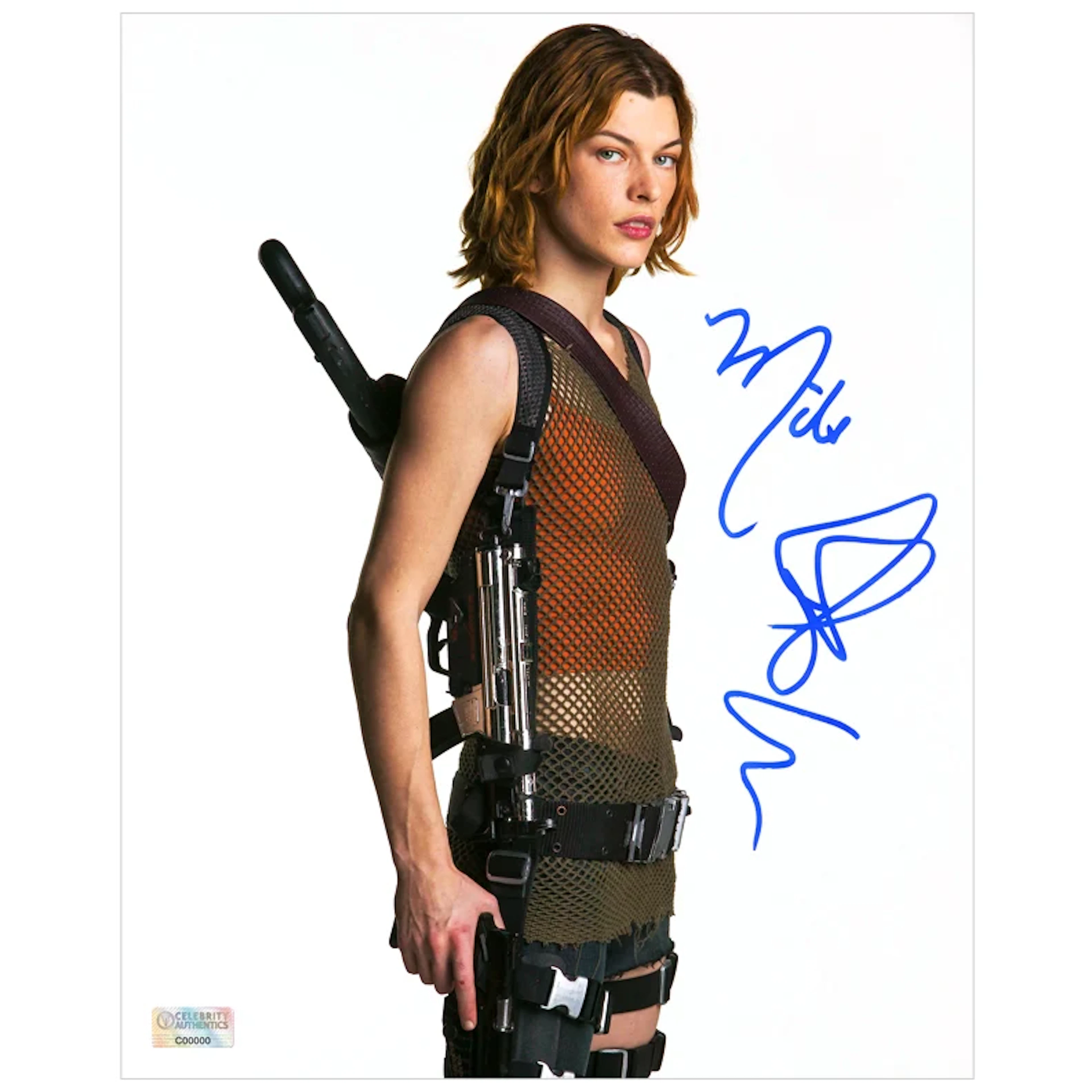Milla Jovovich Autographed 2004 Resident Evil Apocalypse Alice 8x10