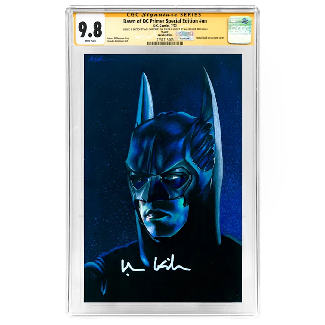 Val Kilmer Autographed 2023 Dawn of Primer Special Edition #nn Batman