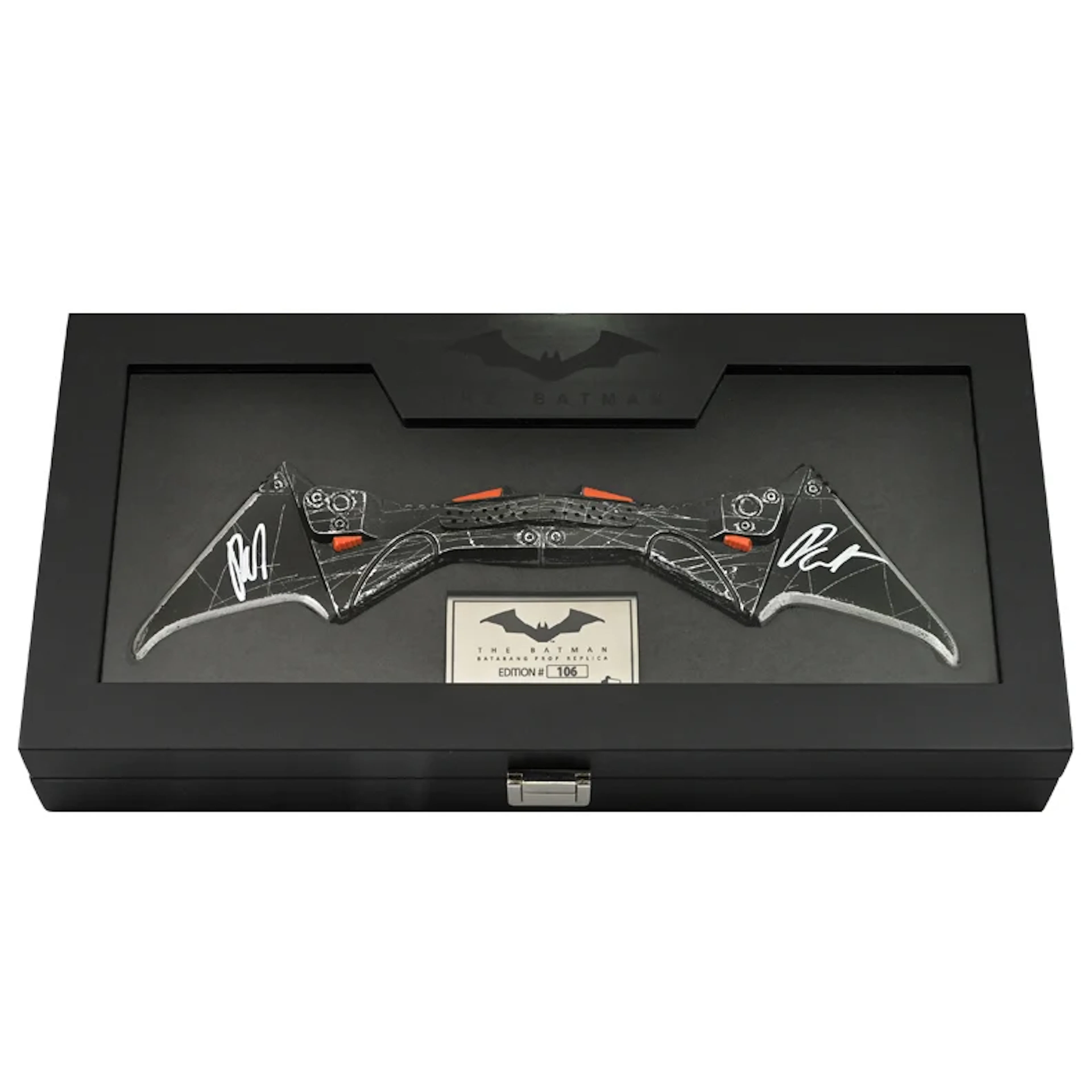 Robert Pattinson Autographed Factory Entertainment The Batman Batarang