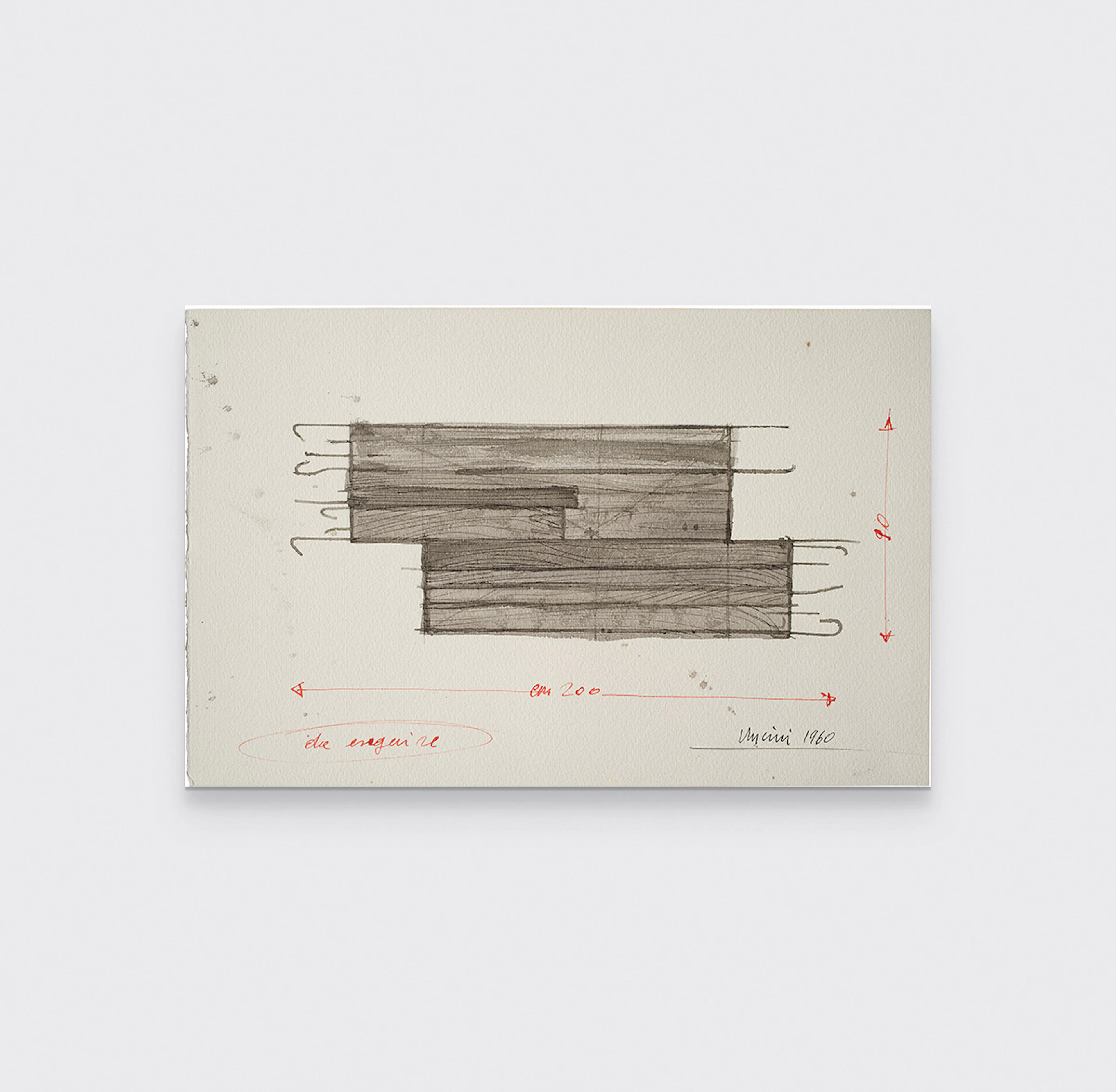 Senza titolo, 1960 - Giuseppe UNCINI