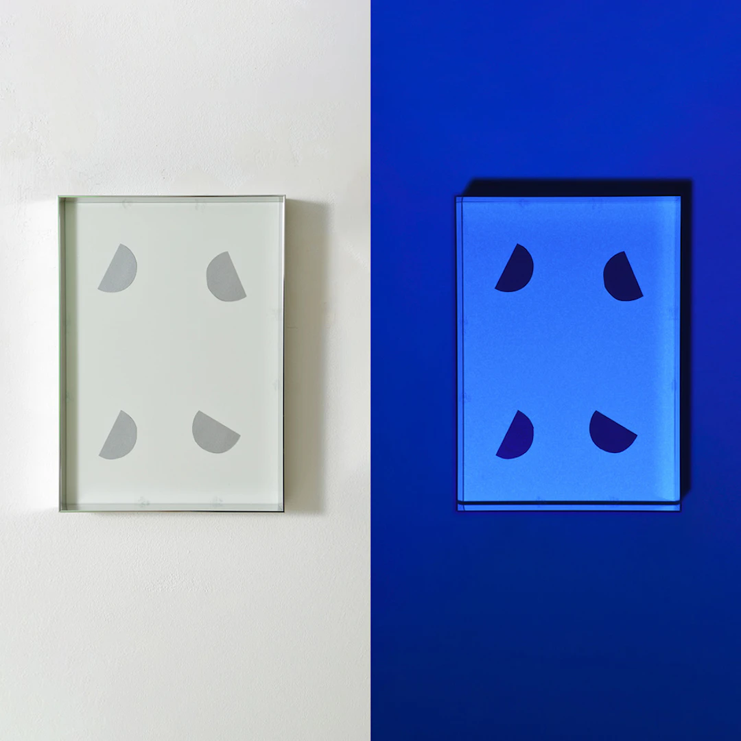 Fluo cut #63, 2022 - Regine SCHUMANN