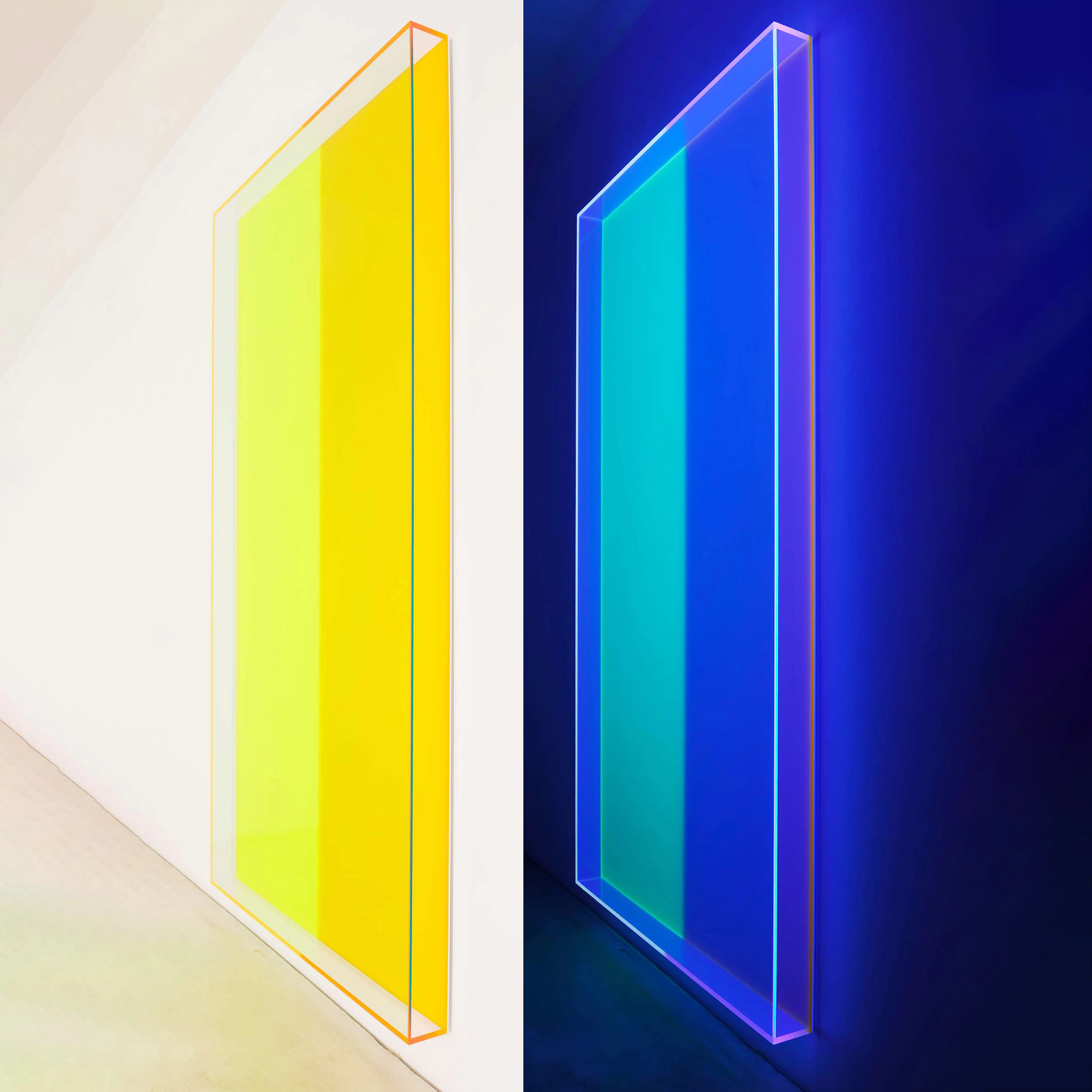 Colormirror yellow green bonn, 2018 - Regine SCHUMANN