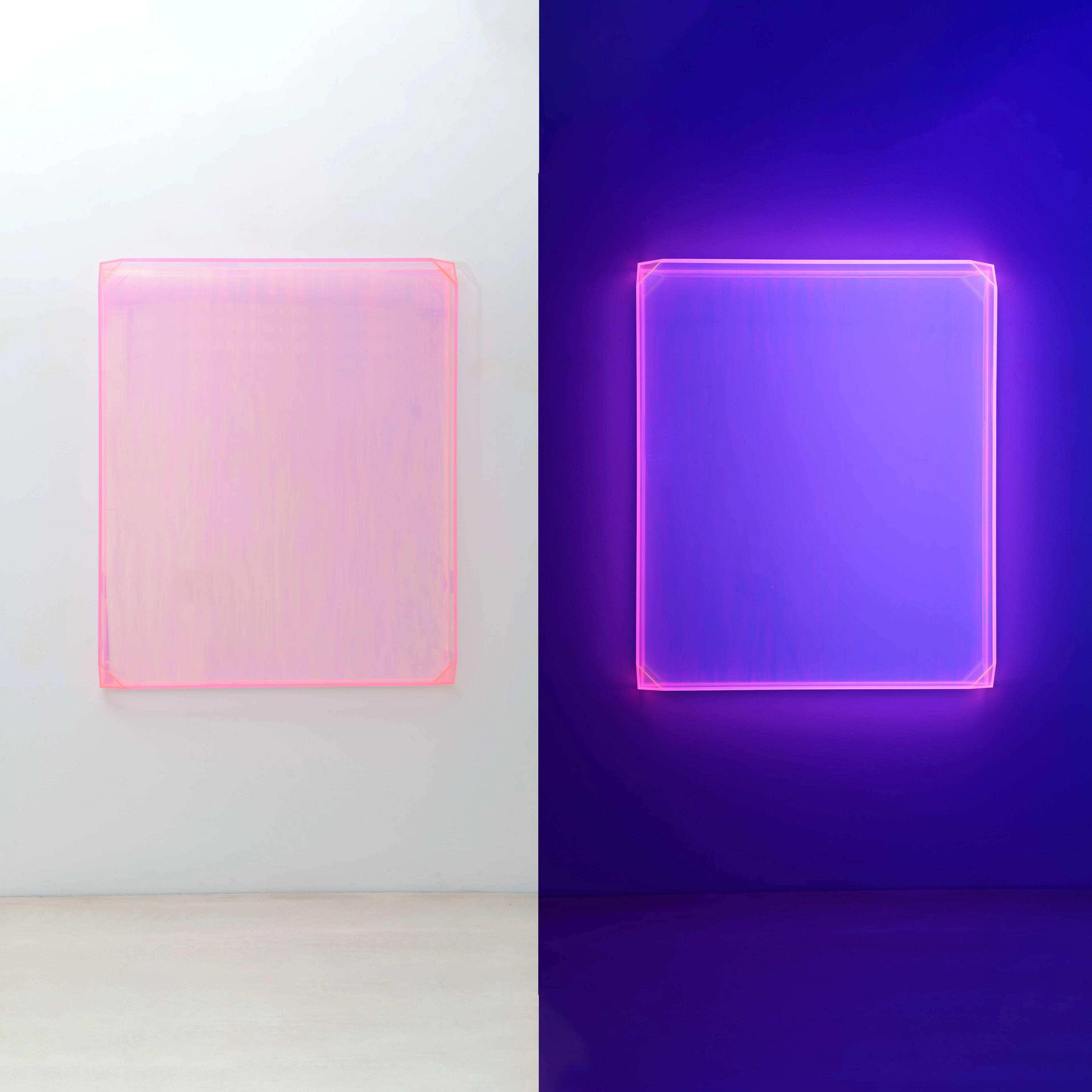 2023 Colormirror transparent rainbow pink orange 4 corners milan
