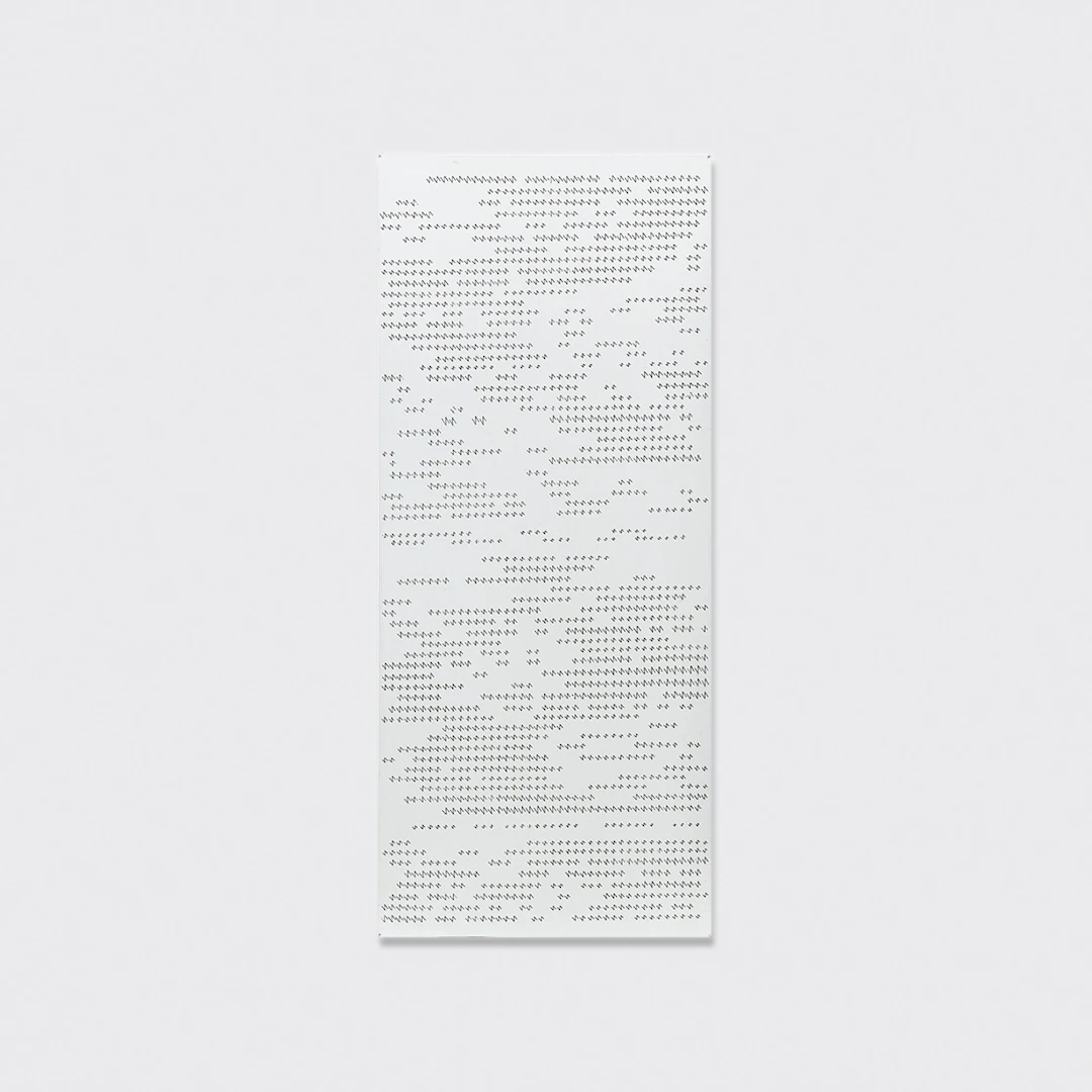 Alfabeto della mente. Lettera 12, 1980 - DADAMAINO