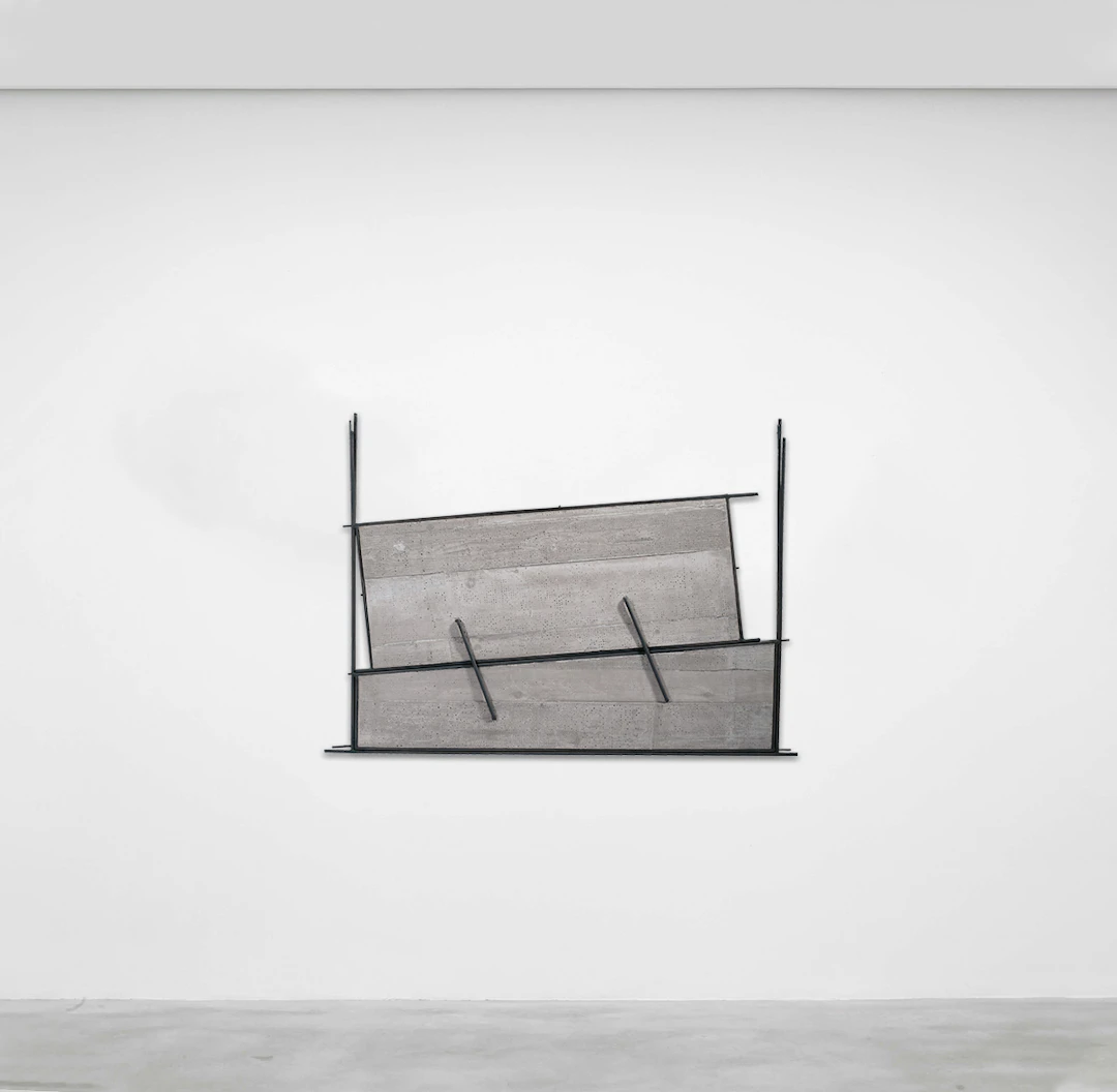 Spazicemento n. 59 cemento e ferro 97 x 135 x 4.5 cm, 1996 - Giuseppe UNCINI