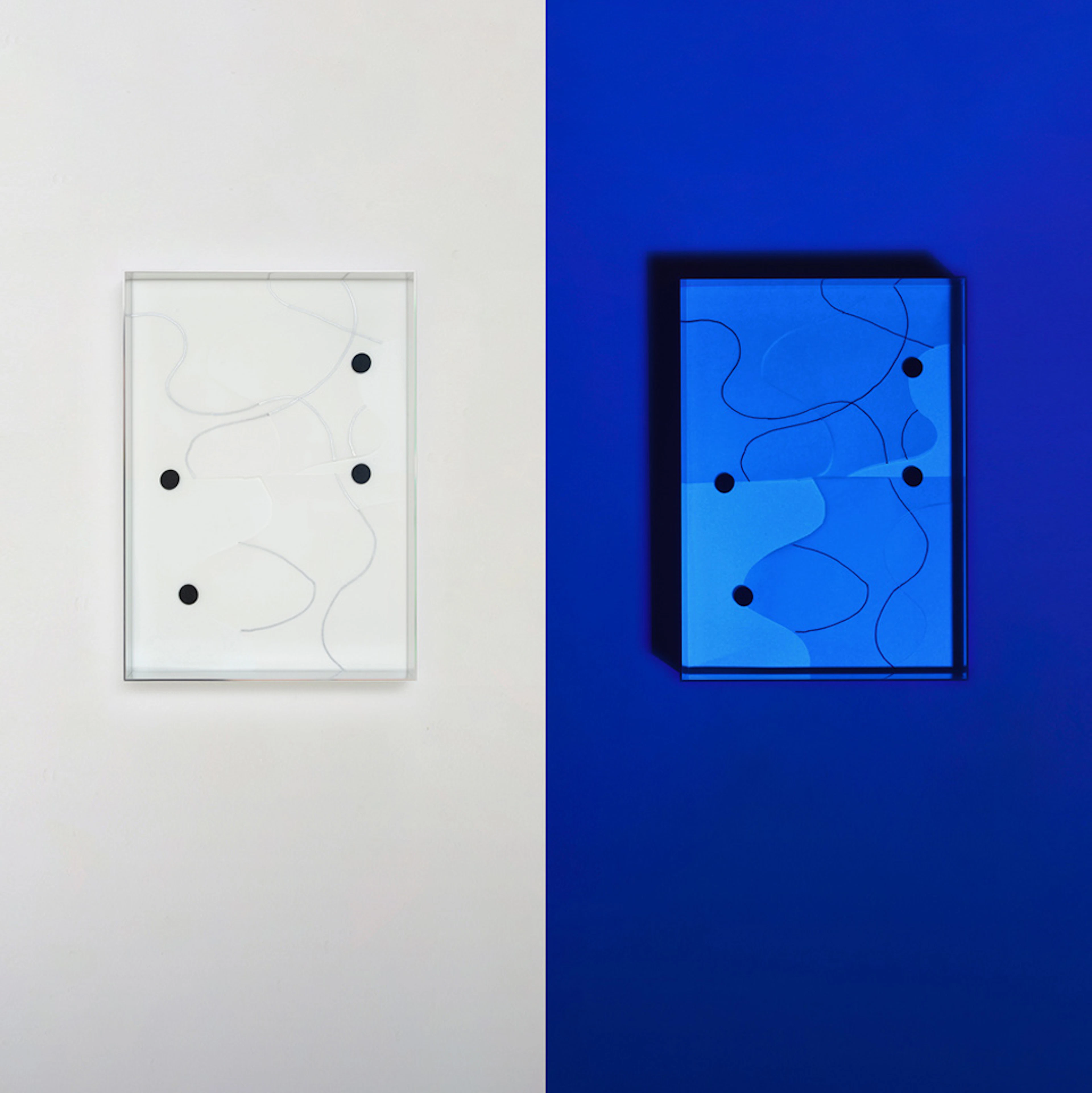 Fluo cut #77, 2022 - Regine SCHUMANN