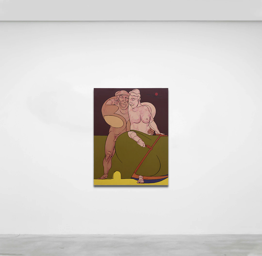 Eine liebe, 1981 - Valerio ADAMI