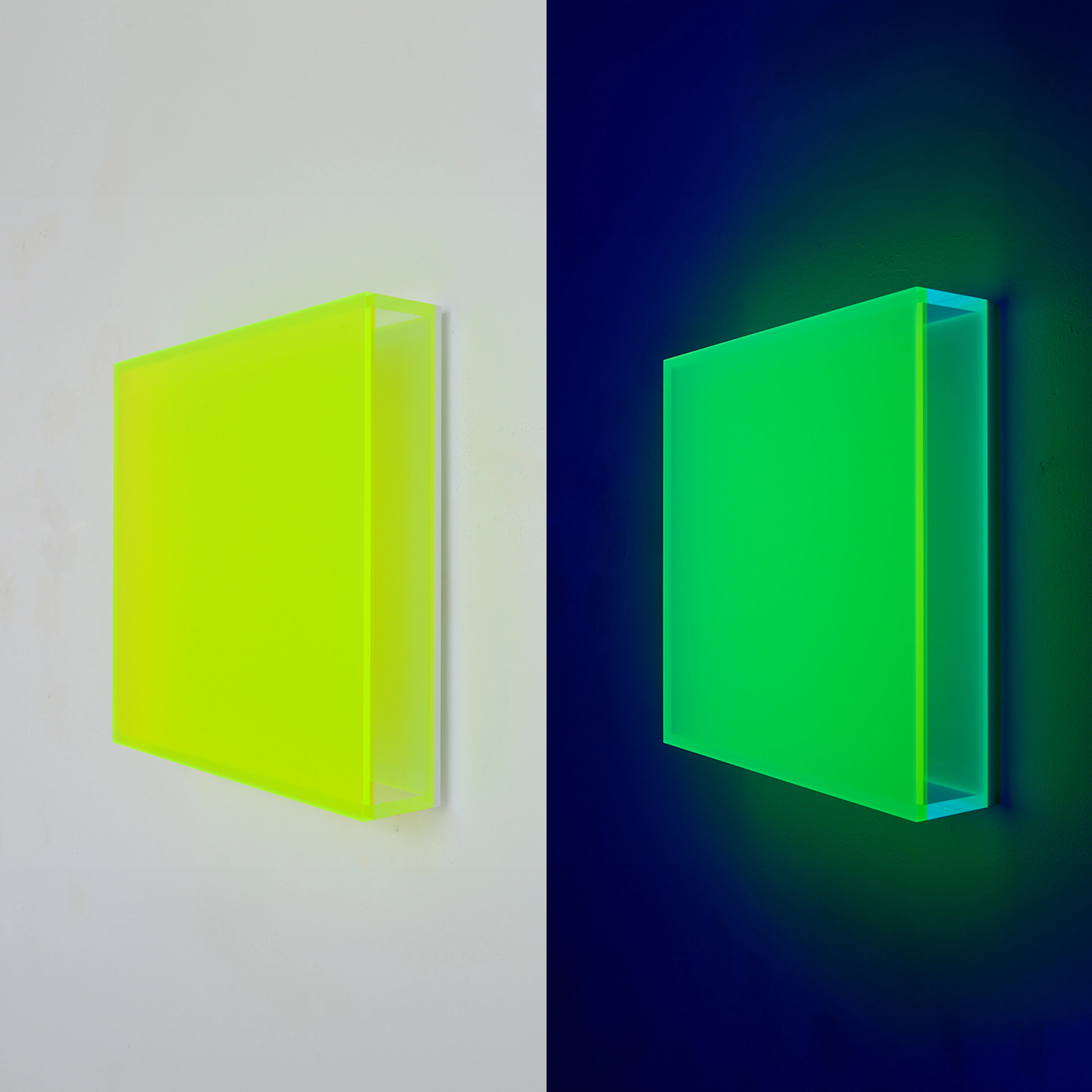 Colormirror satin green glow green , 2026 - Regine SCHUMANN