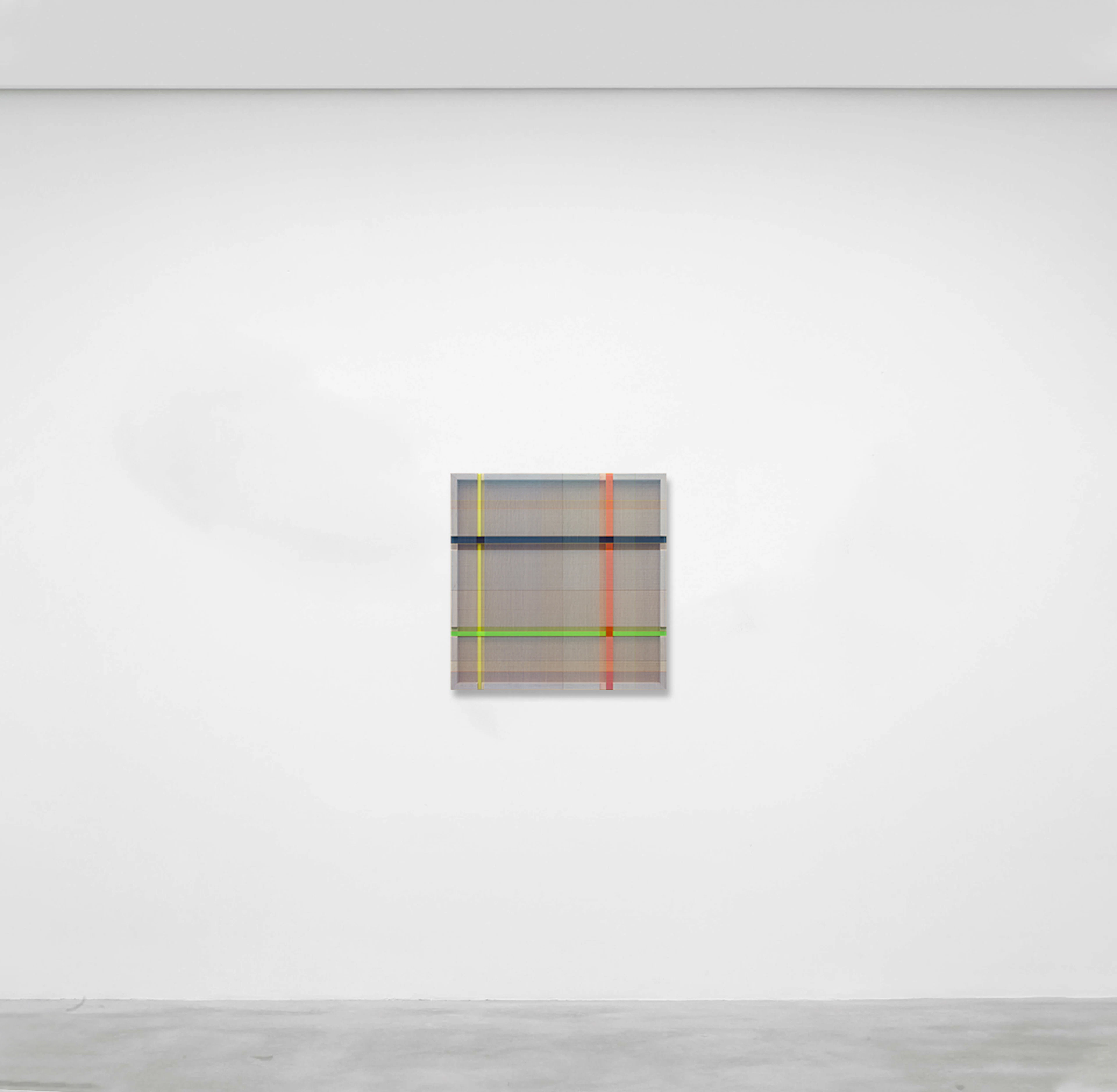Untitled (light blue recessed) , 2026 - Brian WILLS