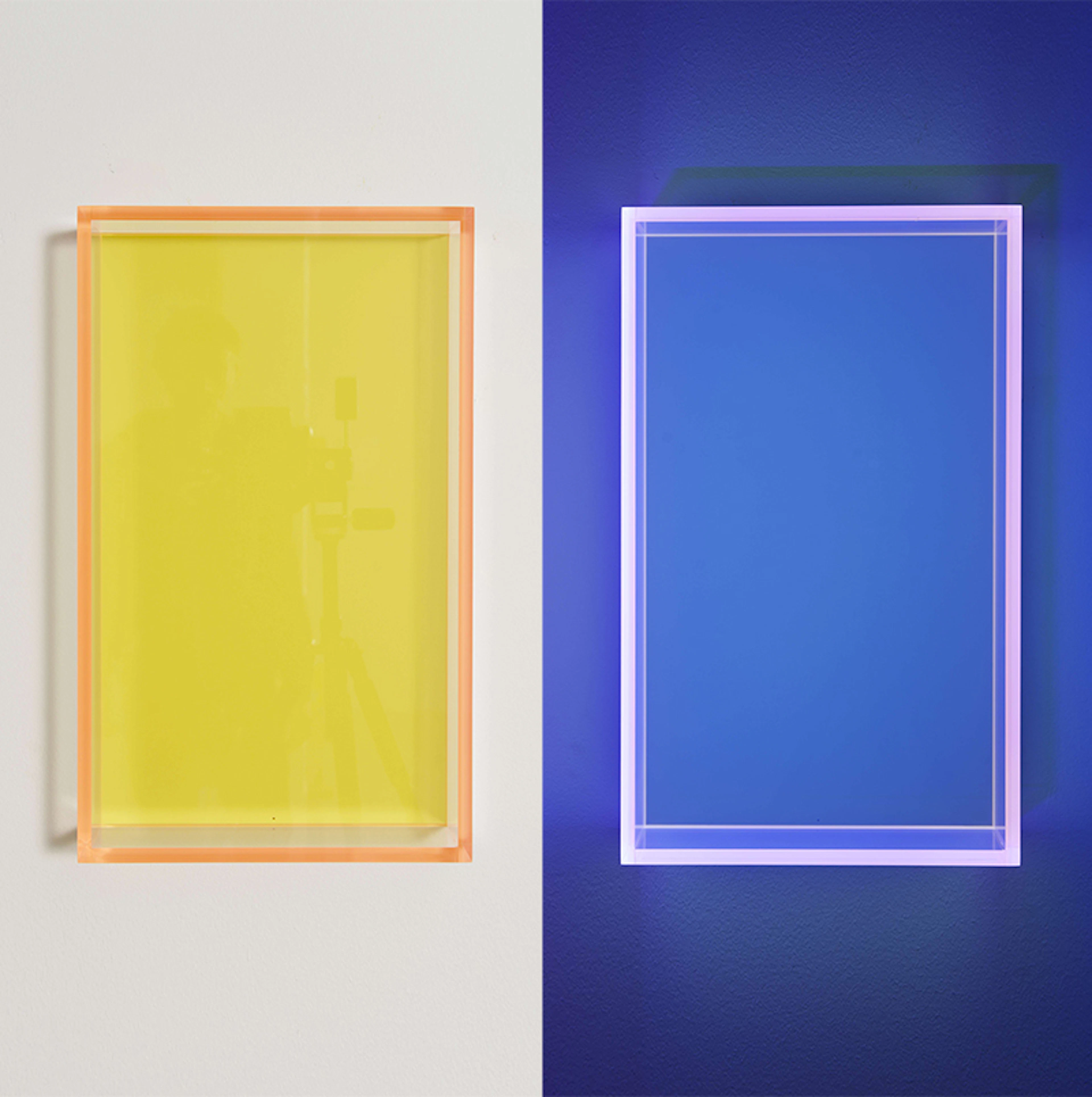 Colormirror pastel yellow milan, 2021 - Regine SCHUMANN