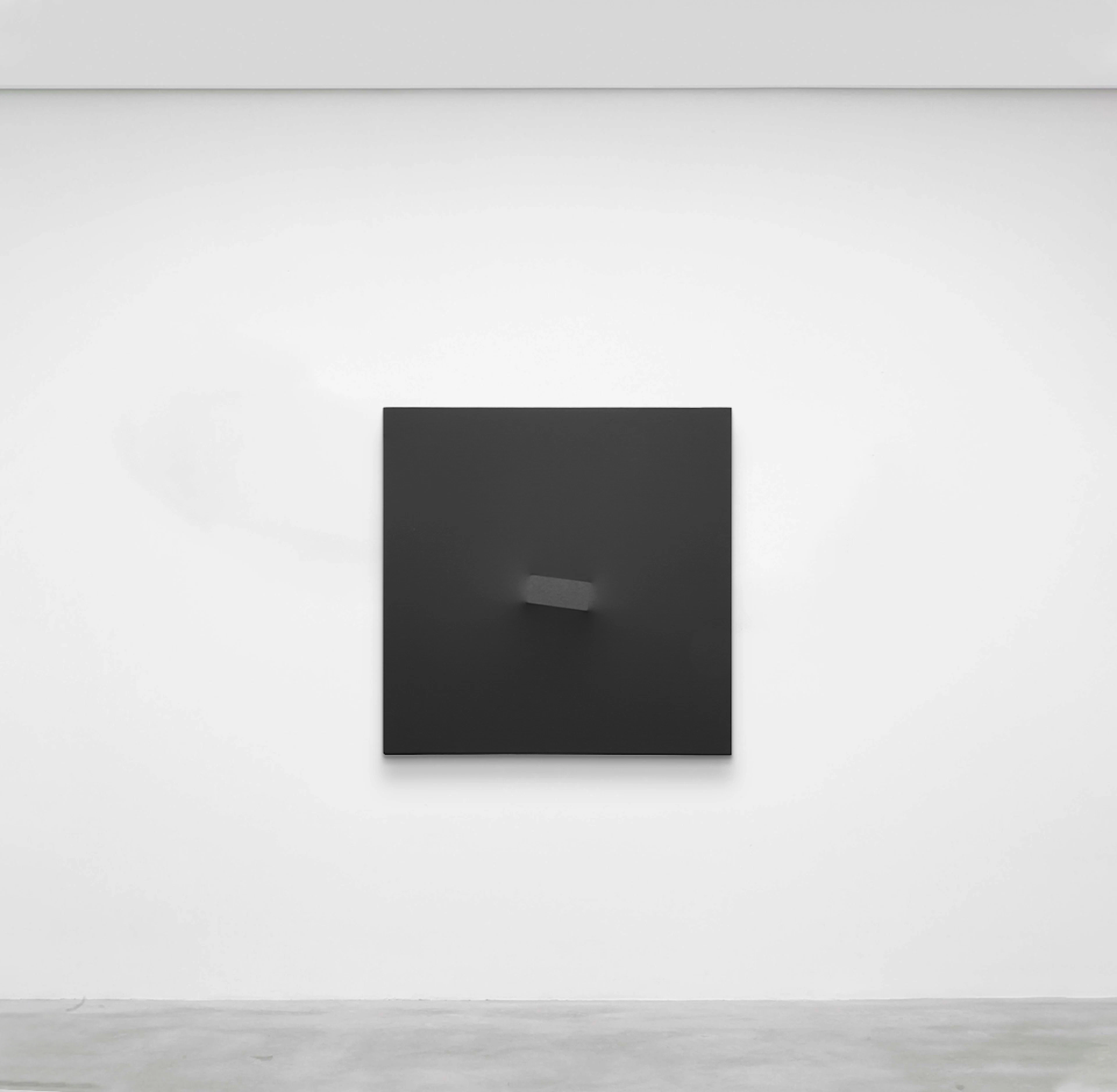 Un rettangolo nero, 1973 - Turi SIMETI