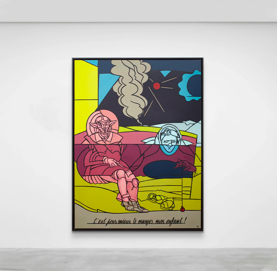 C'est pour mieux te manger mon enfant!, 2005 - Valerio ADAMI