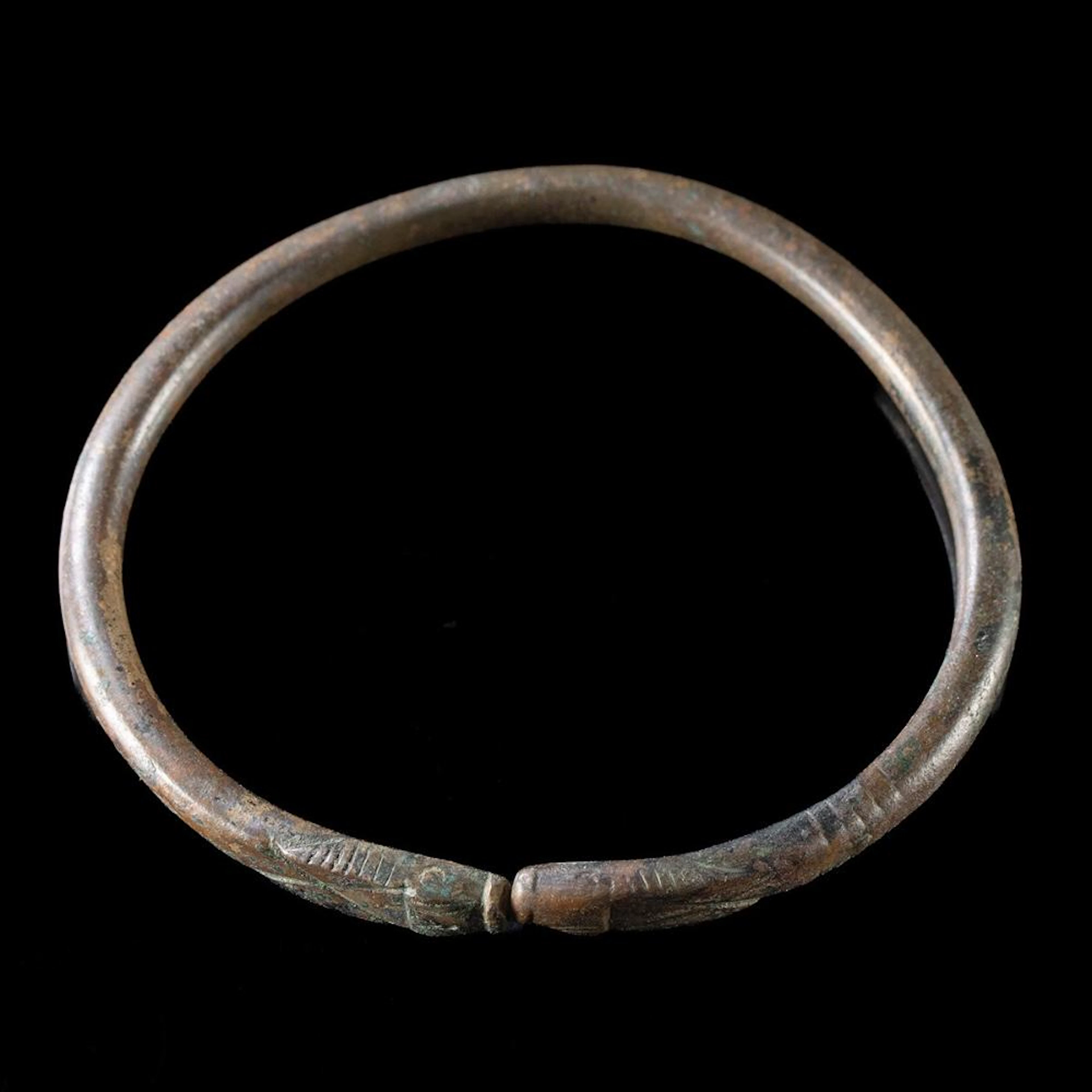 Achaemenid Snake-Terminal Torque or Bracelet