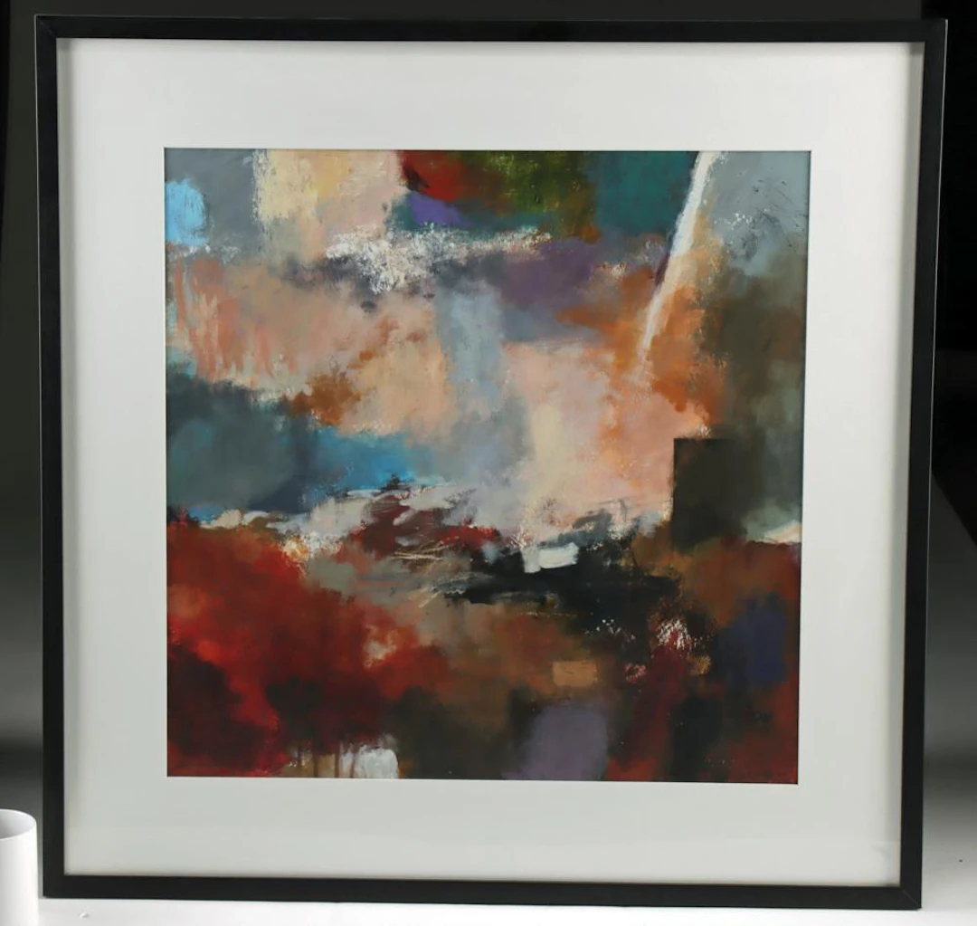 Evocative Abstract Painting by Joro Petkov