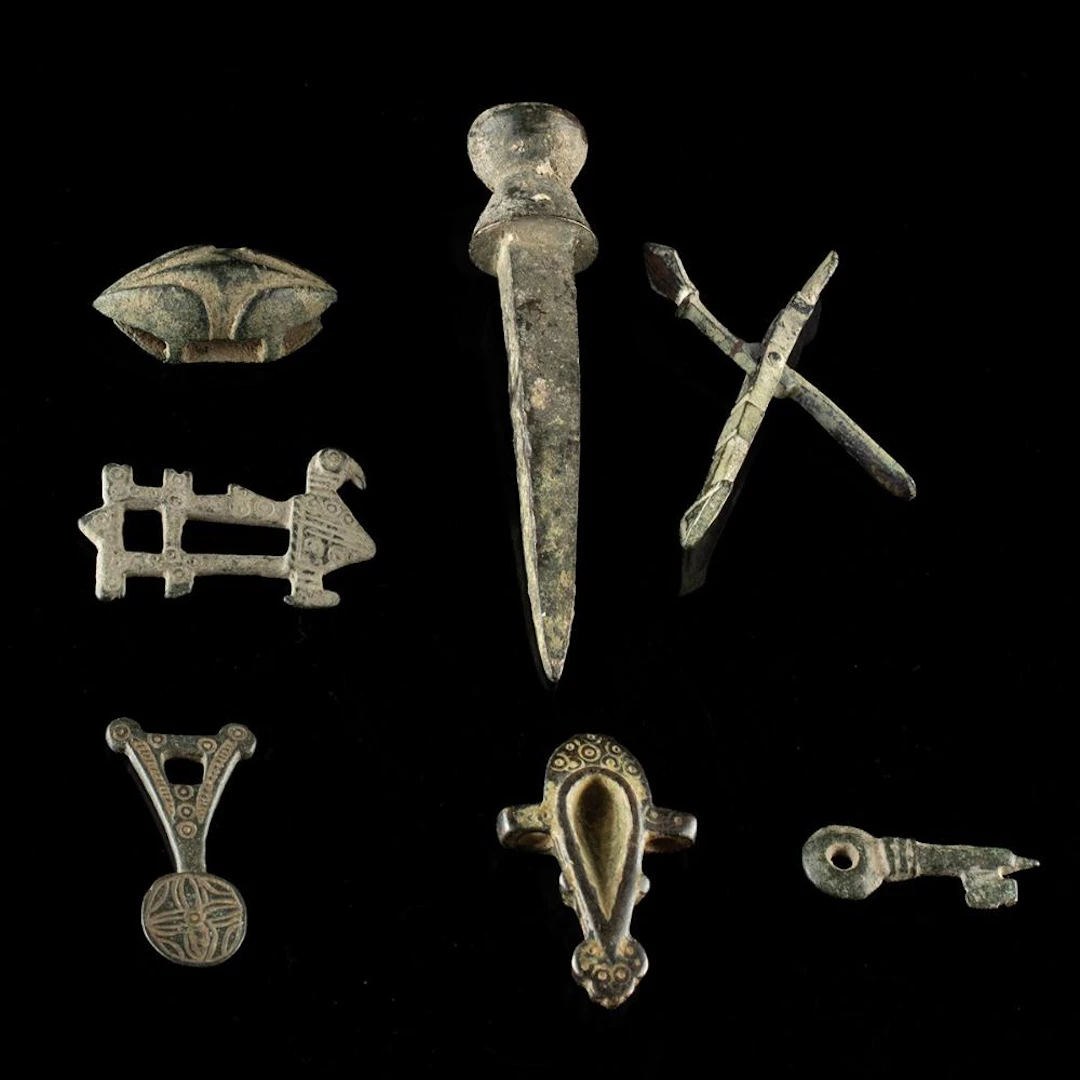 Seven Roman to Medieval Copper Alloy Miniatures