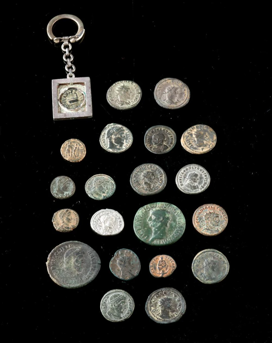 Ancient Roman & Byzantine Coin Collection, 21 pcs
