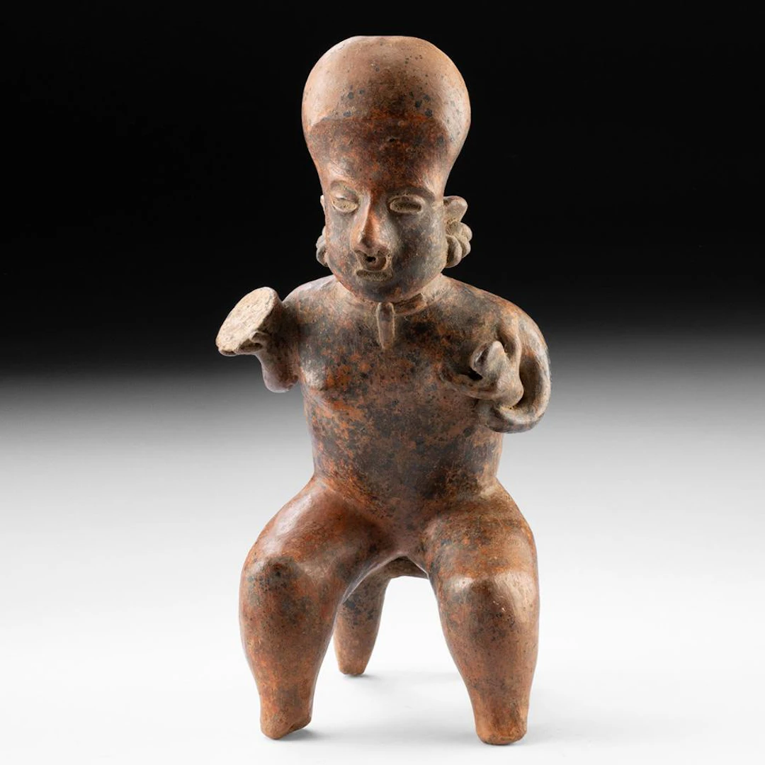 Nayarit San Sebastian Redware Maternity Figure - Nursing Mother